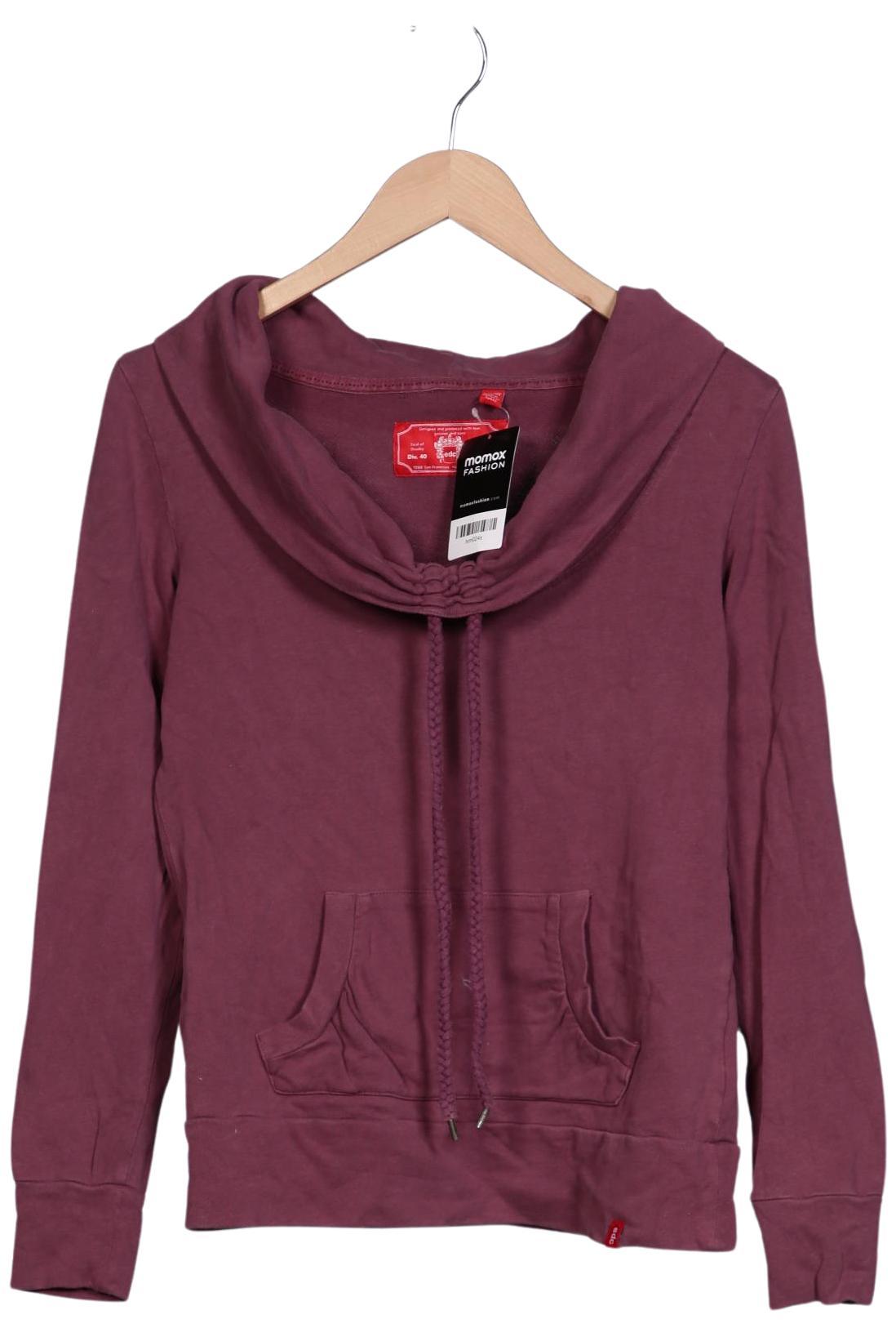 

edc by Esprit Damen Sweatshirt, bordeaux, Gr. 36