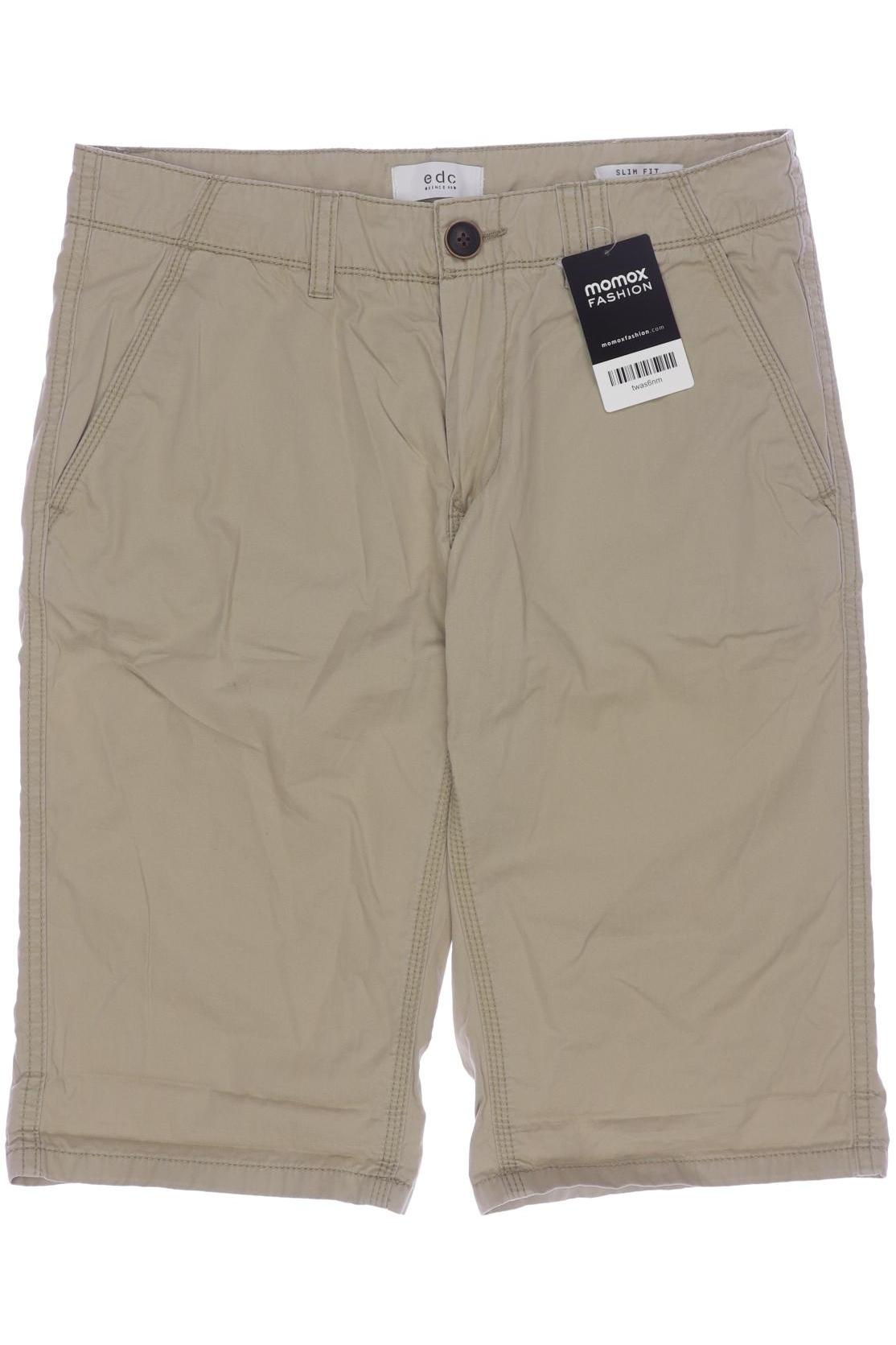 

edc by Esprit Herren Shorts, beige, Gr. 29