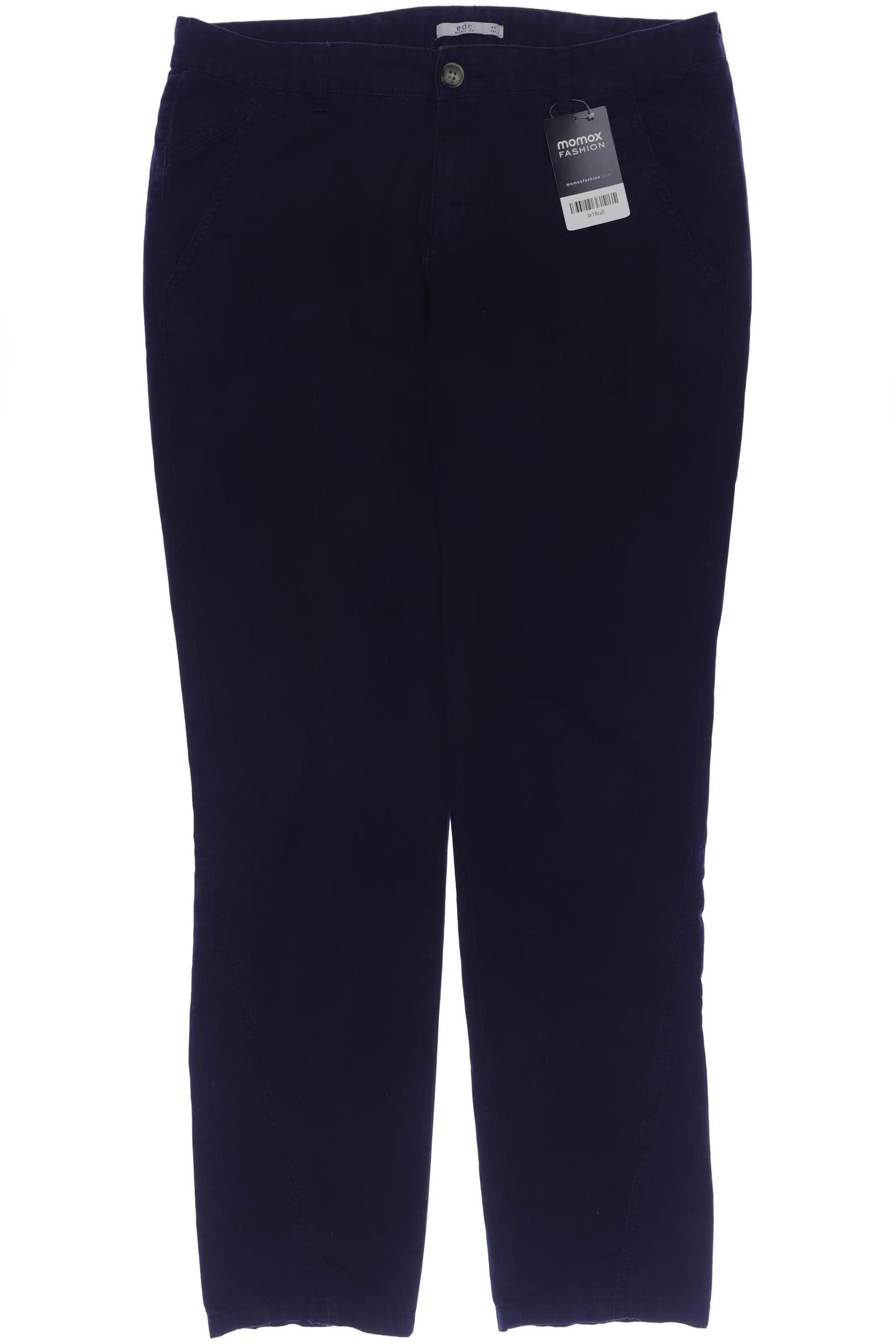Thumbnail - edc by Esprit Damen Stoffhose, marineblau, Gr. 40