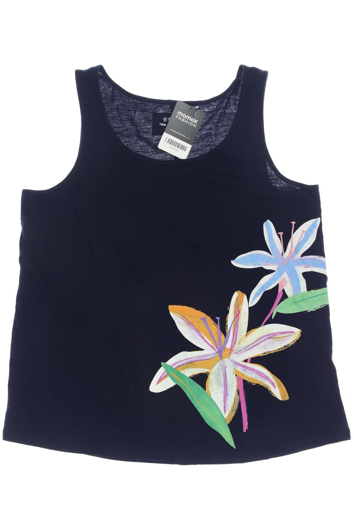 

edc by Esprit Damen Top, marineblau, Gr. 46