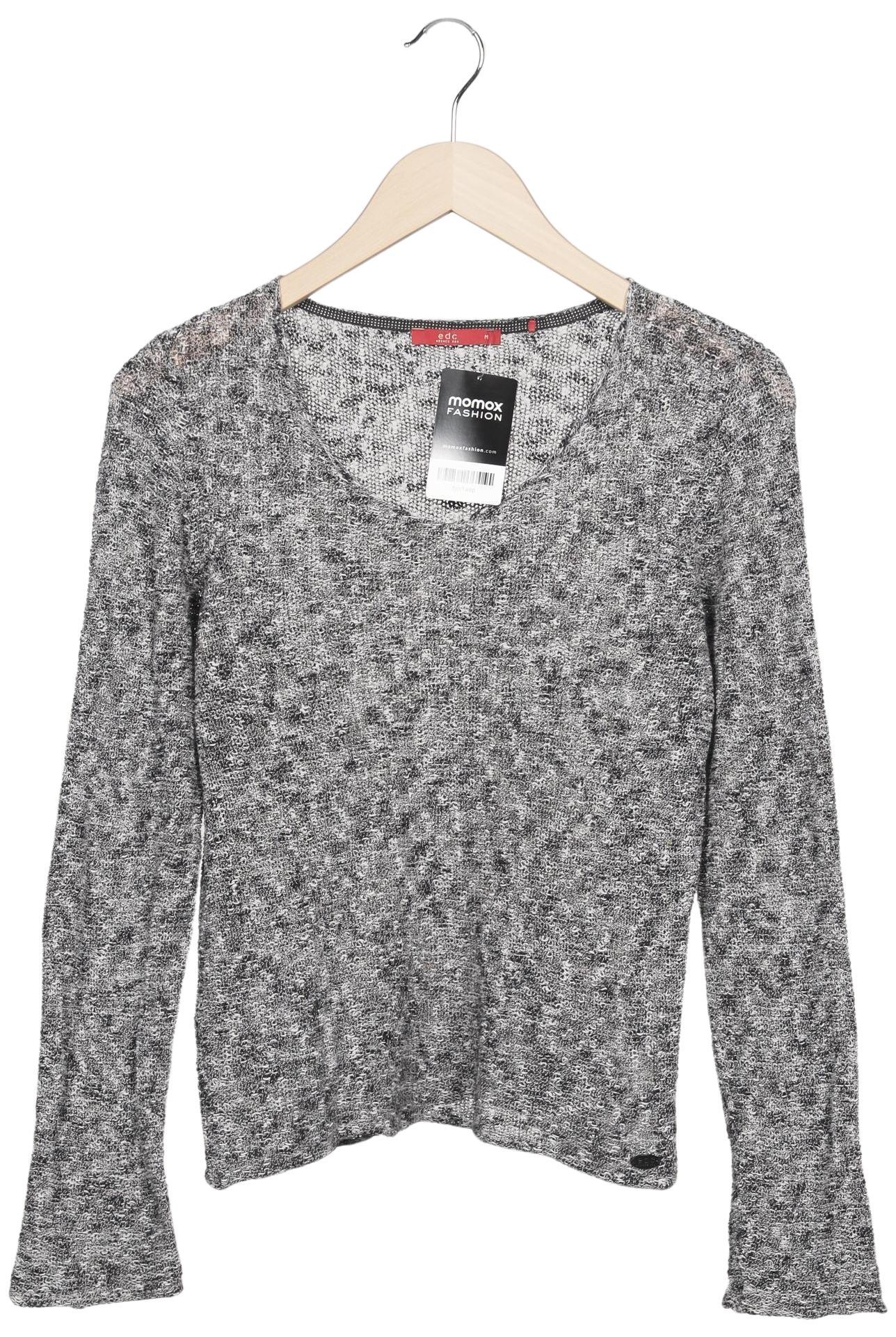 

edc by Esprit Damen Pullover, grau, Gr. 38