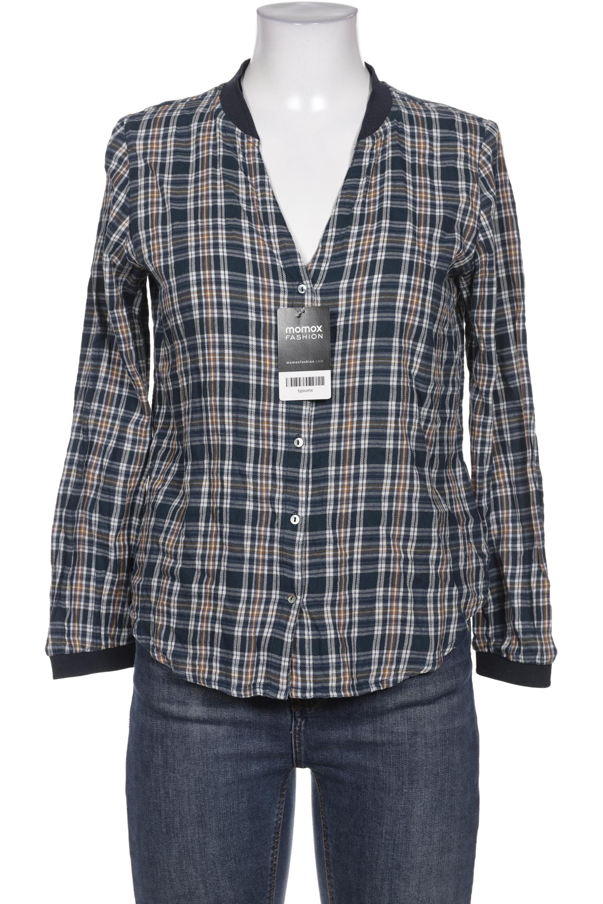 

edc by Esprit Damen Bluse, blau, Gr. 36
