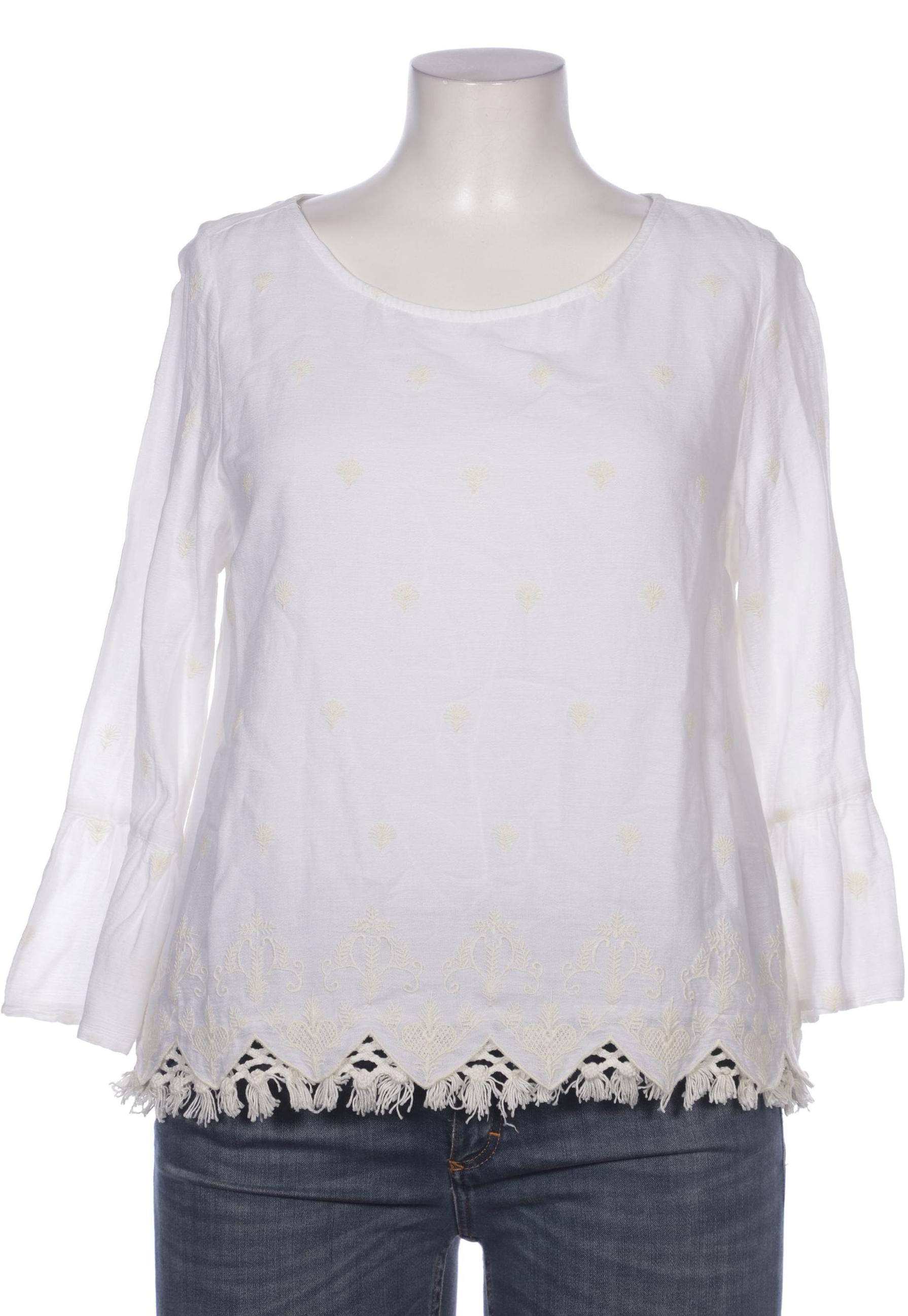 

edc by Esprit Damen Bluse, weiß, Gr. 44