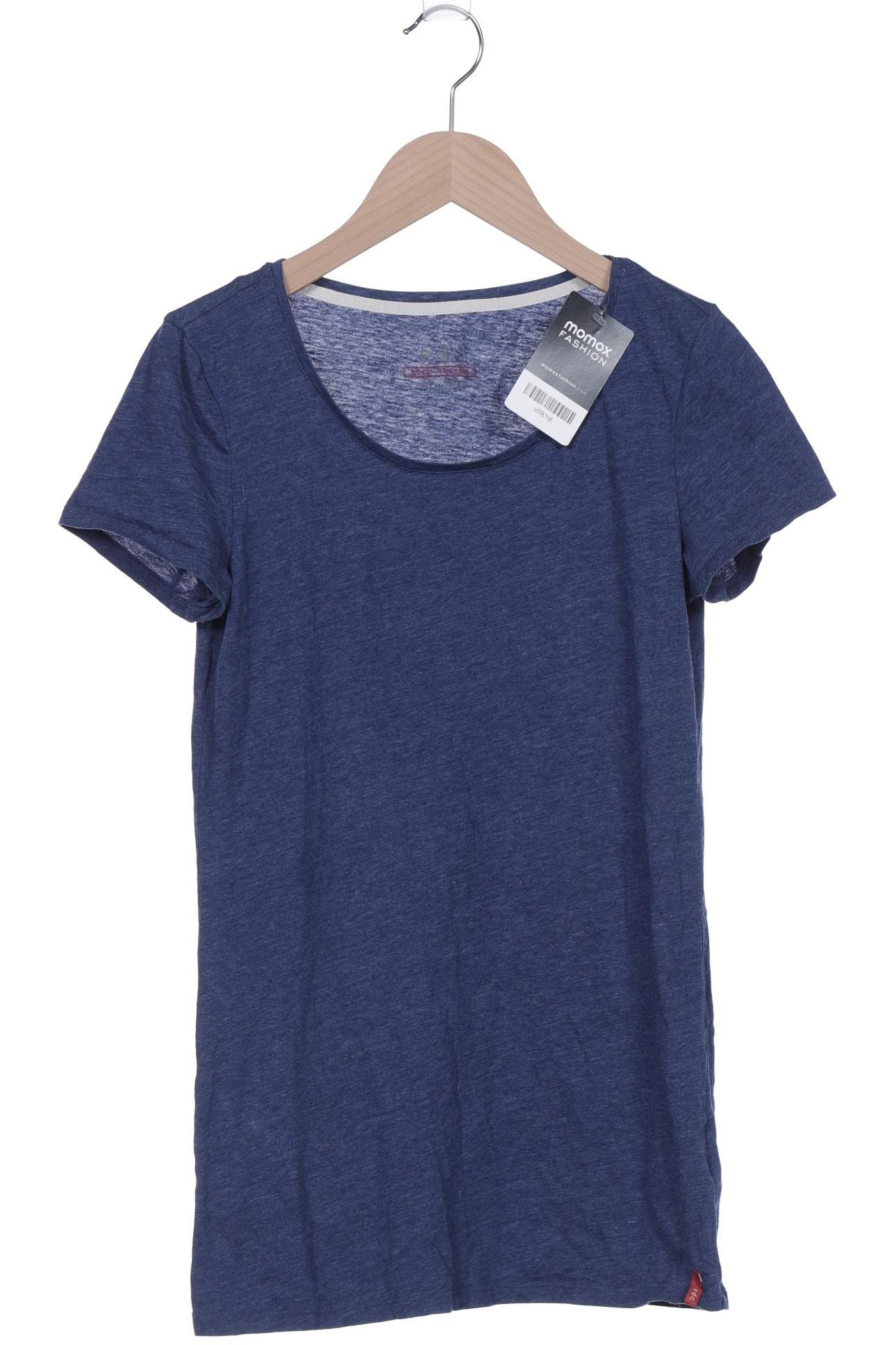

edc by Esprit Damen T-Shirt, marineblau, Gr. 38