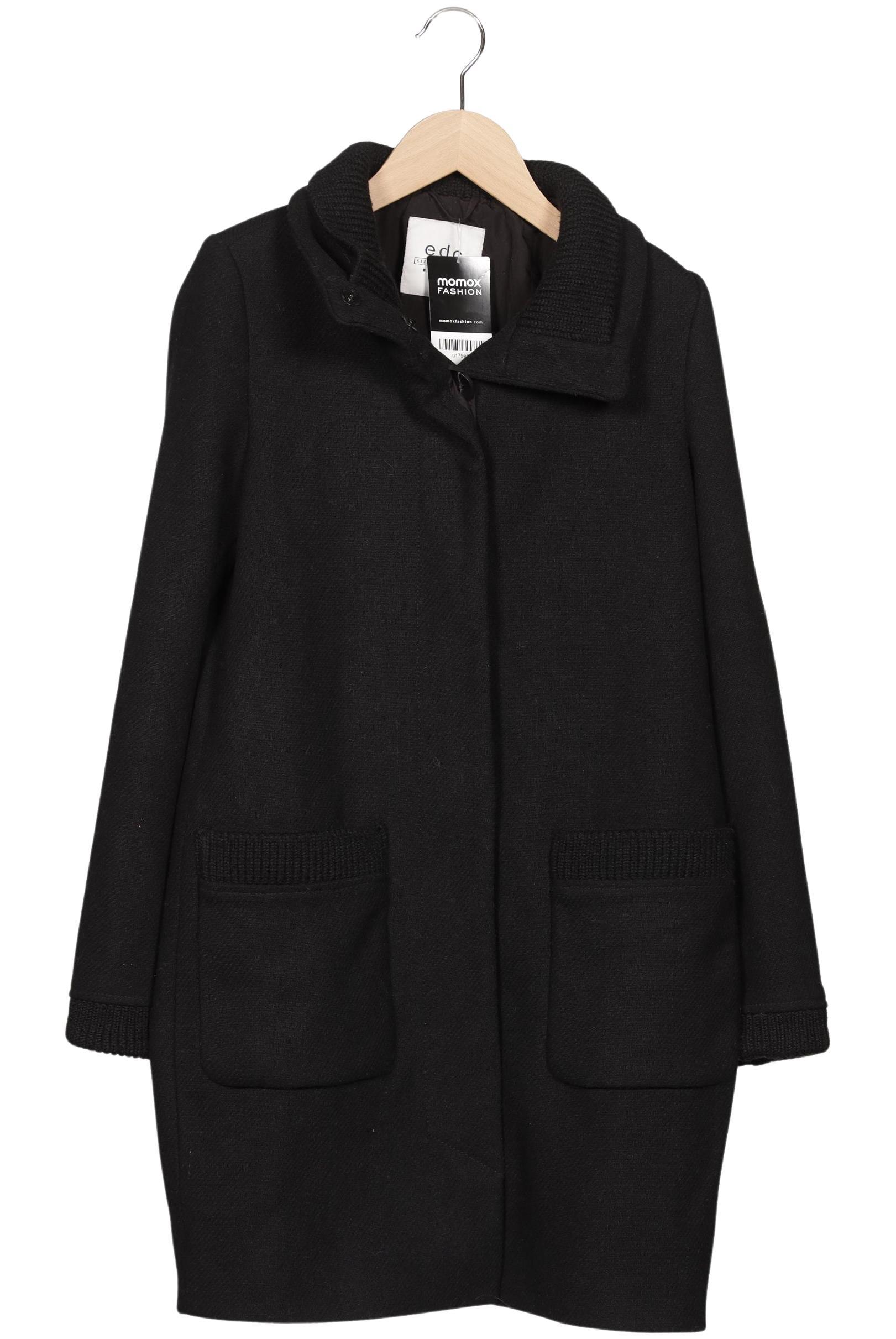 

edc by Esprit Damen Mantel, schwarz, Gr. 34