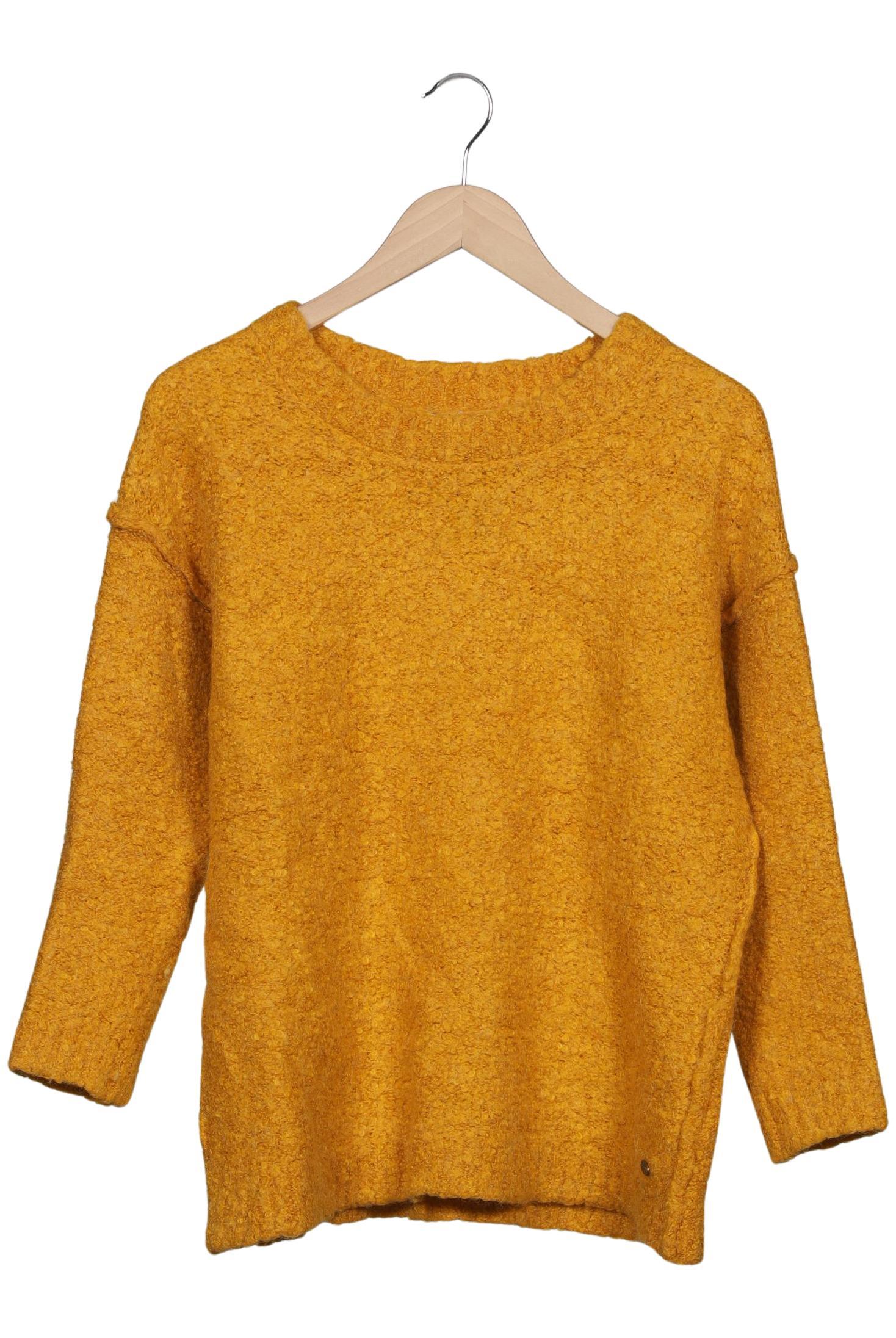 

edc by Esprit Damen Pullover, gelb, Gr. 38