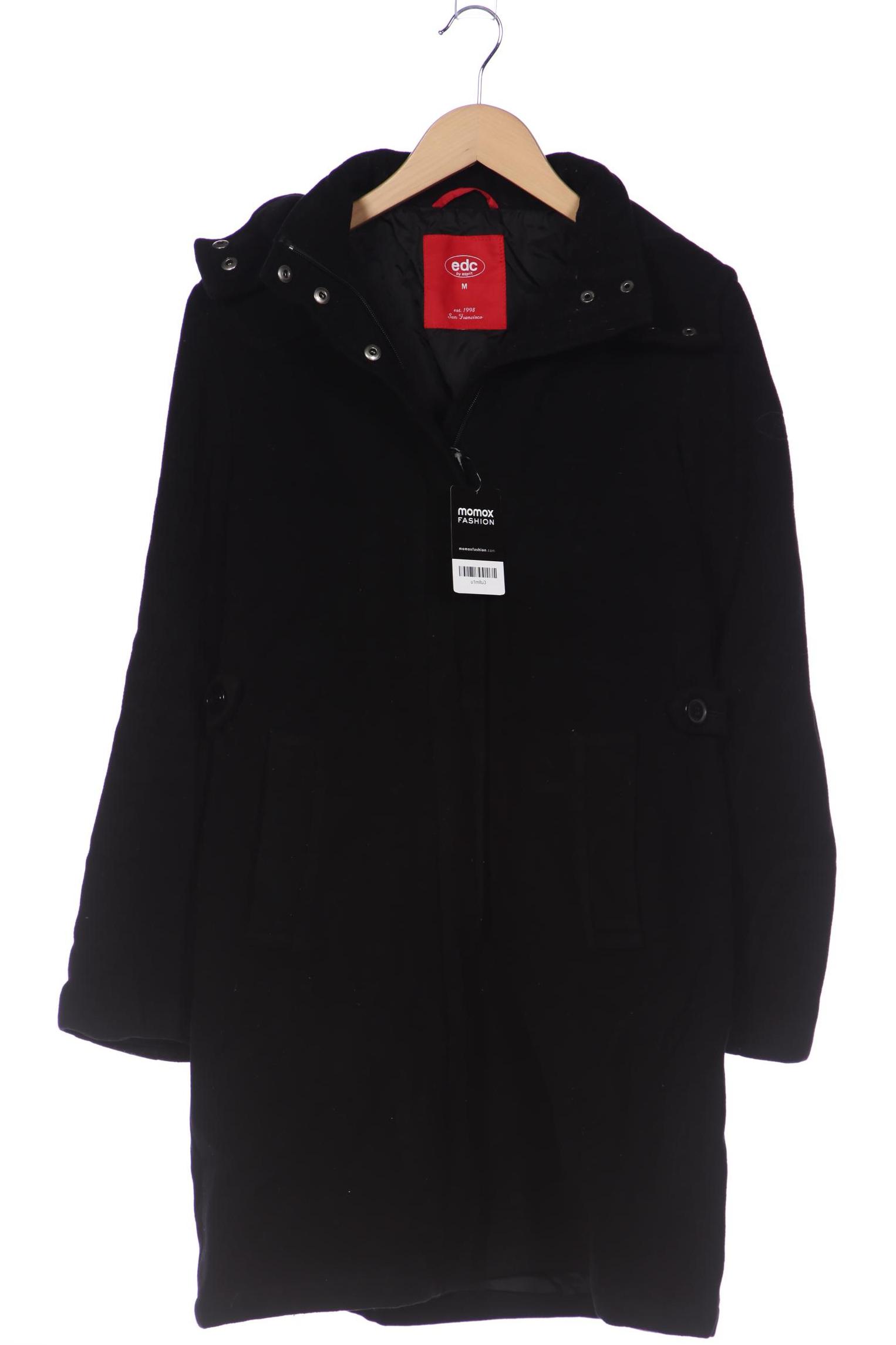 

edc by Esprit Damen Mantel, schwarz