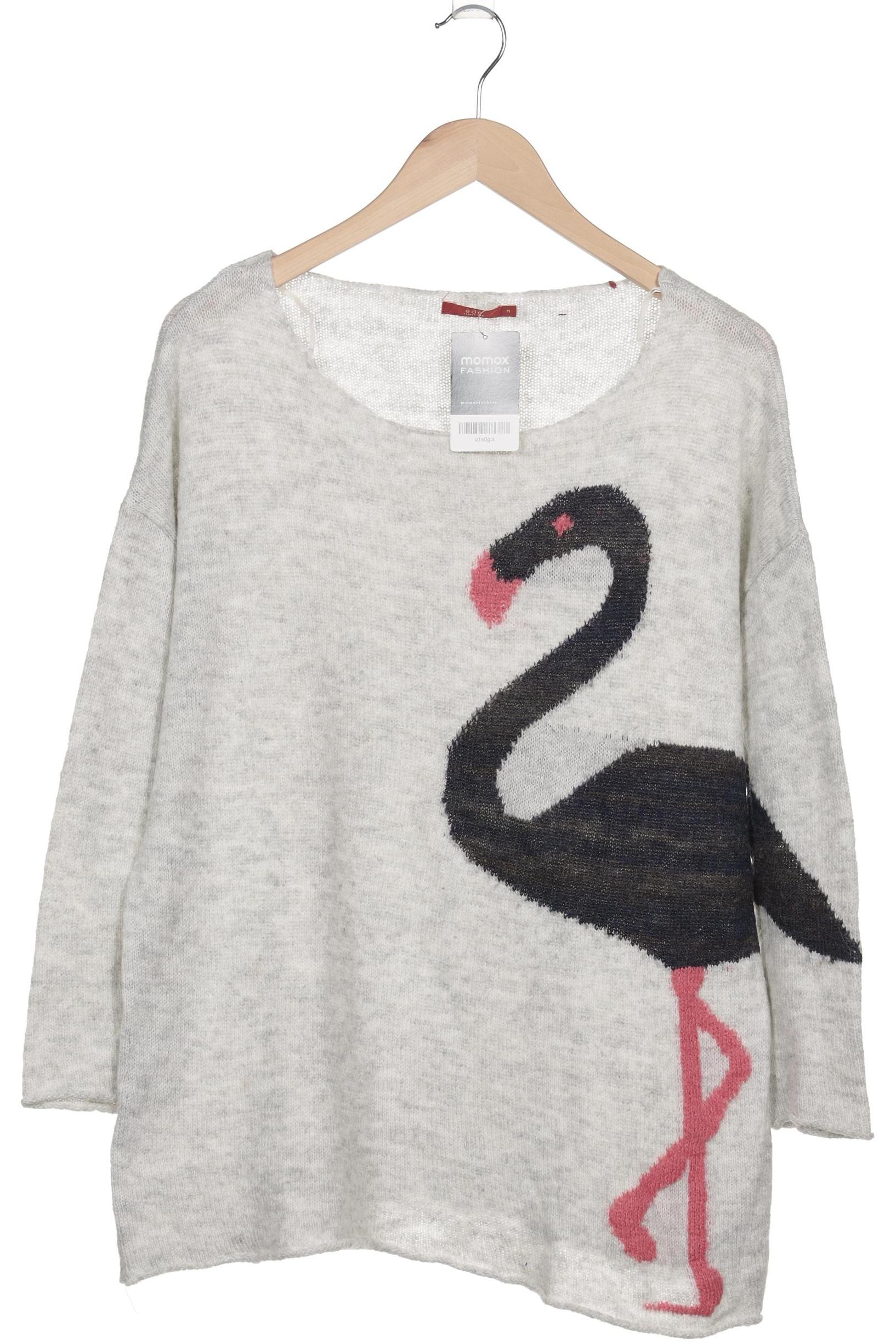 

edc by Esprit Damen Pullover, grau, Gr. 38
