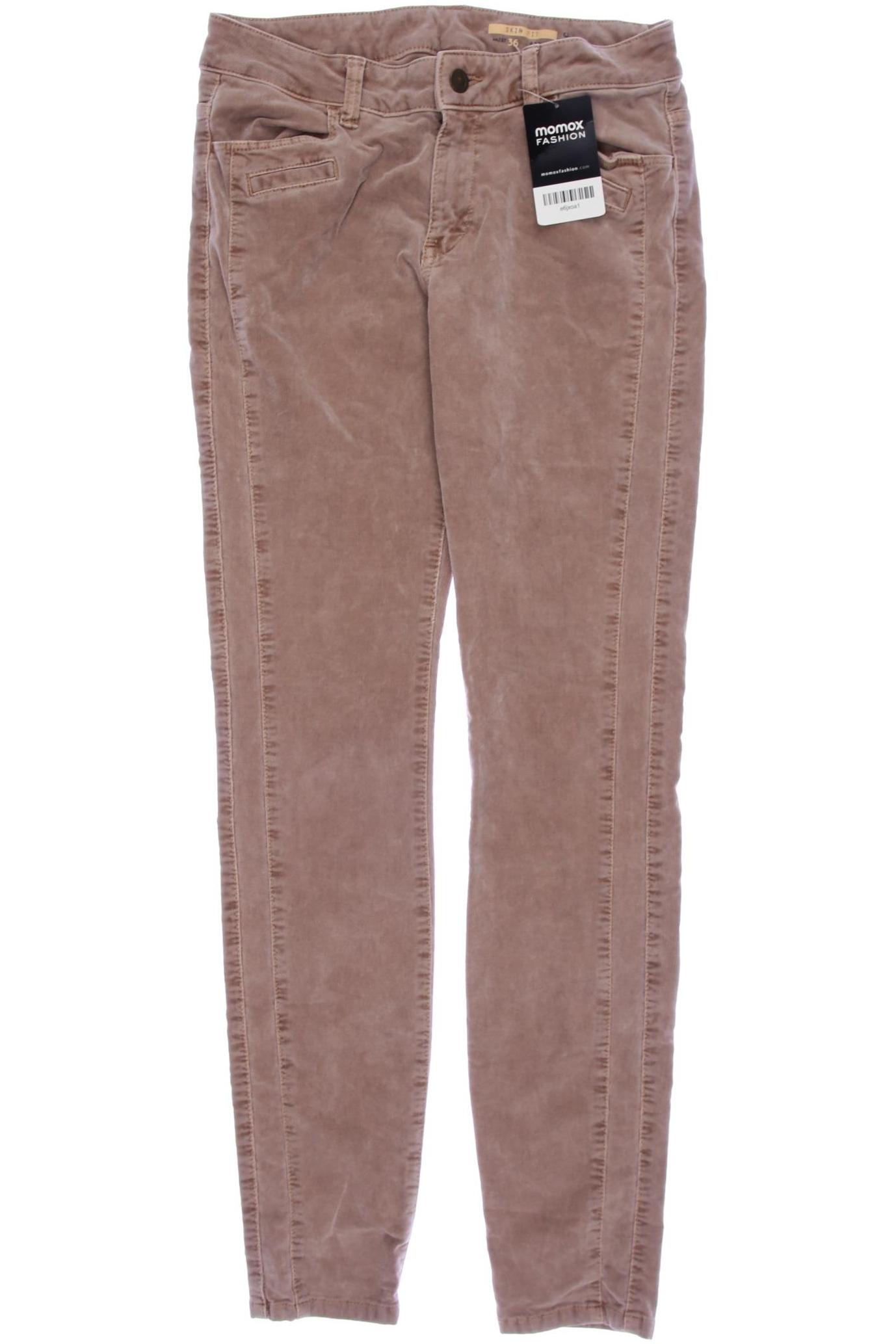 

edc by Esprit Damen Stoffhose, braun, Gr. 36