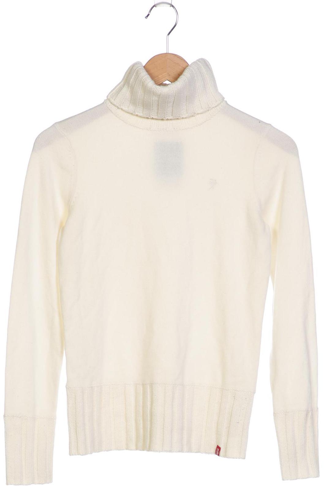 

edc by Esprit Damen Pullover, cremeweiß