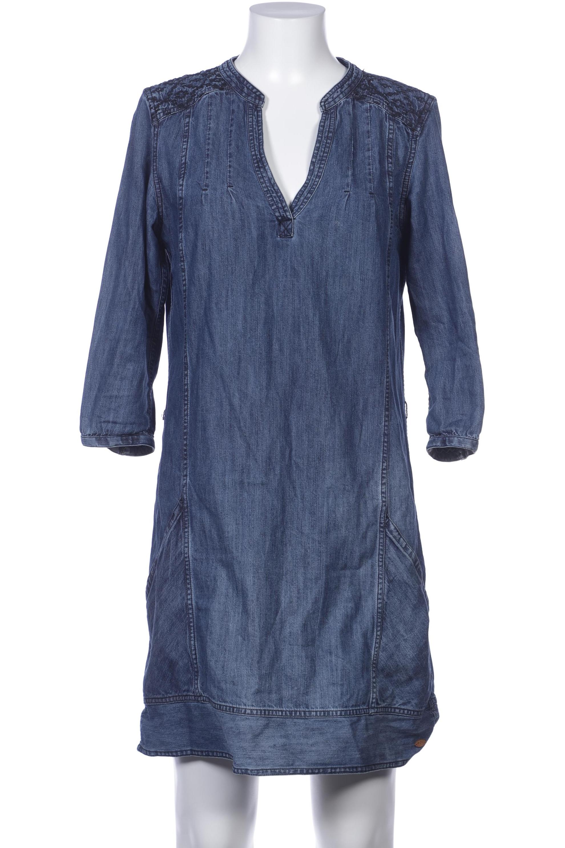 

edc by Esprit Damen Kleid, blau, Gr. 40