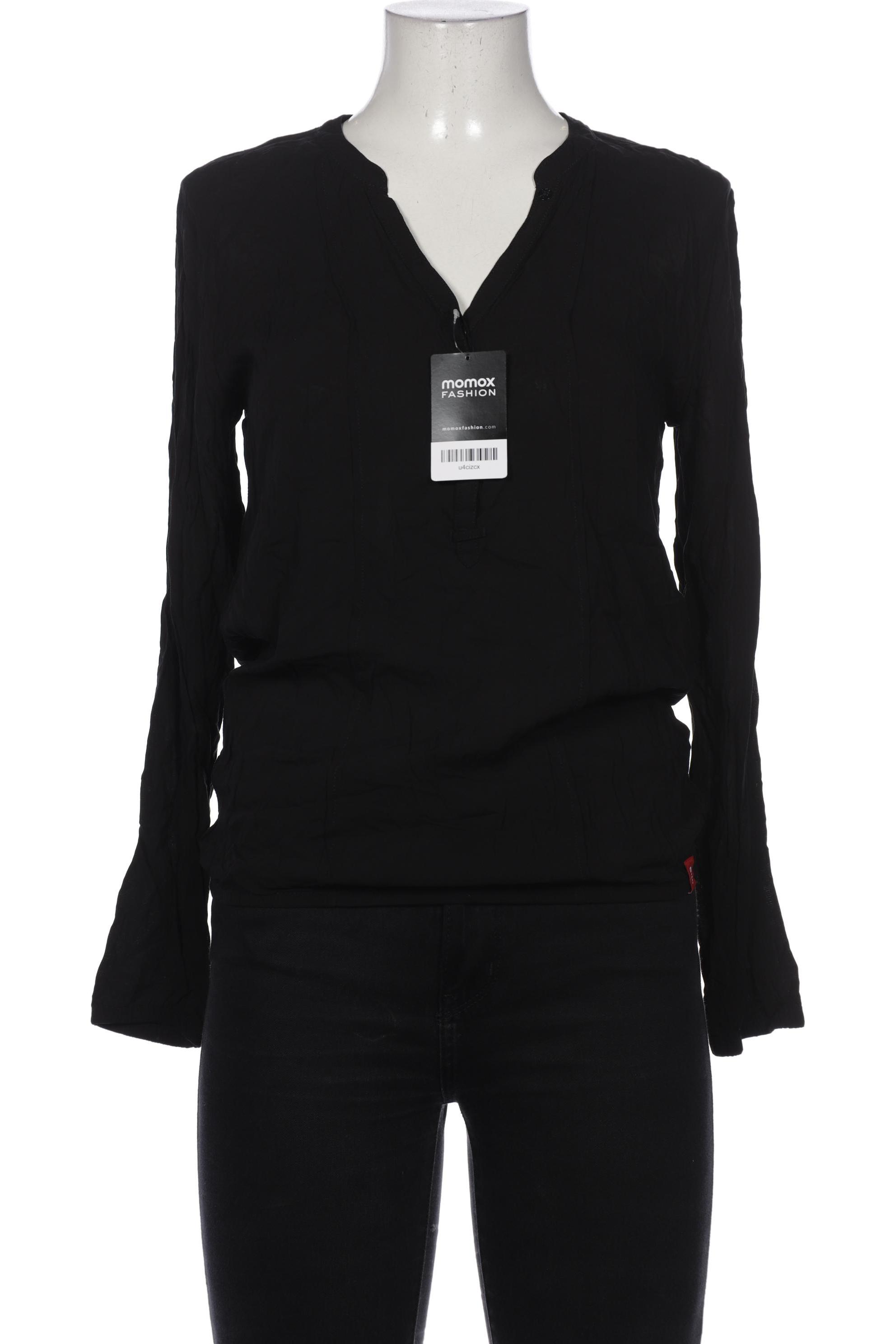 

edc by Esprit Damen Bluse, schwarz, Gr. 38