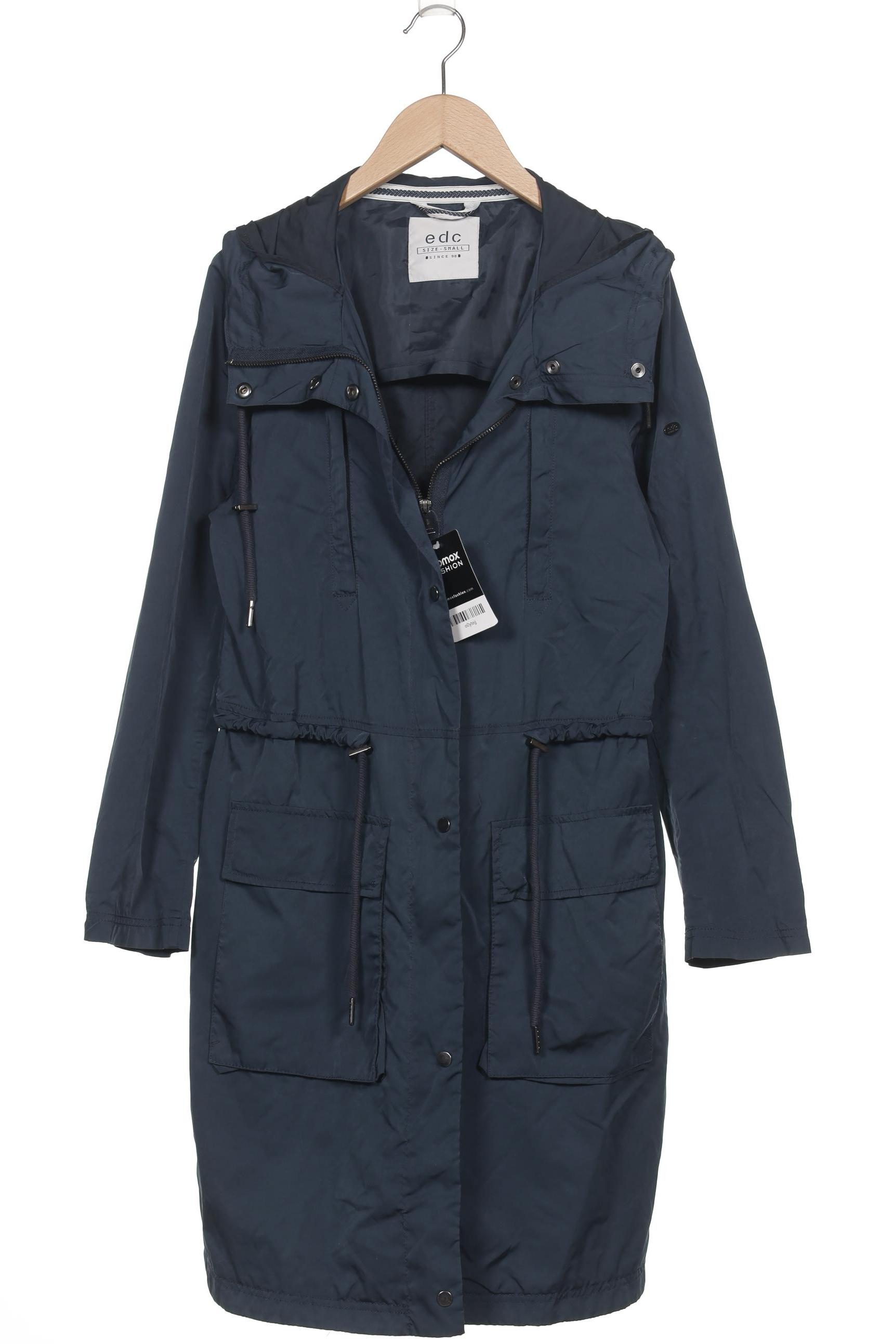 

edc by Esprit Damen Mantel, marineblau, Gr. 36