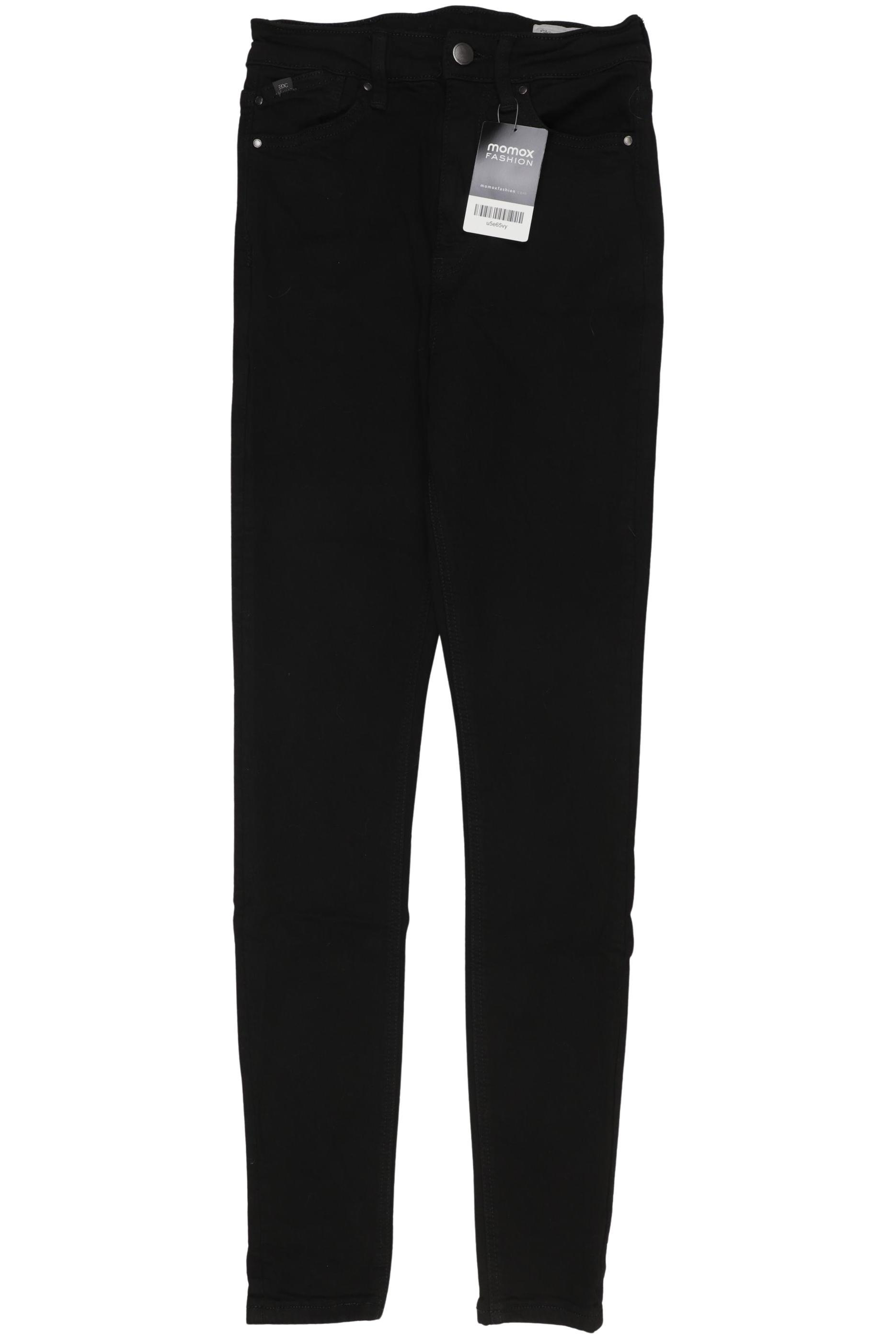 

edc by Esprit Damen Jeans, schwarz, Gr. 26