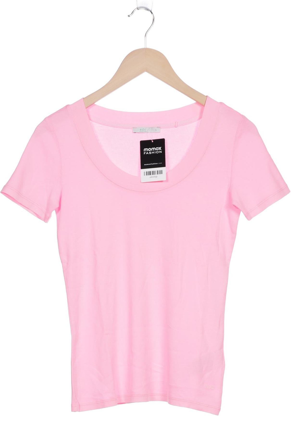 

edc by Esprit Damen T-Shirt, pink, Gr. 36