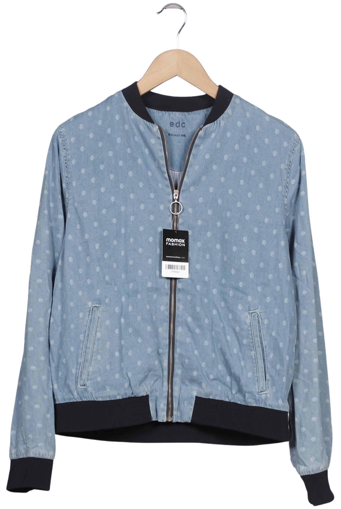

edc by Esprit Damen Jacke, hellblau, Gr. 44