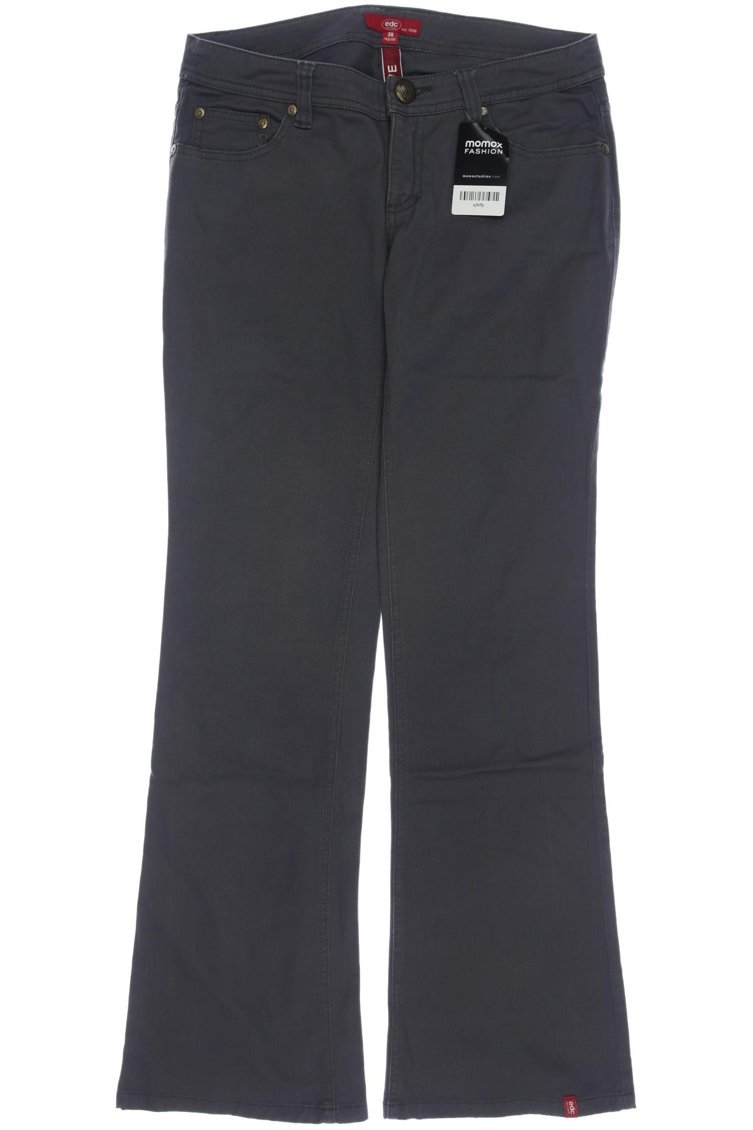 

edc by Esprit Damen Jeans, grau, Gr. 38