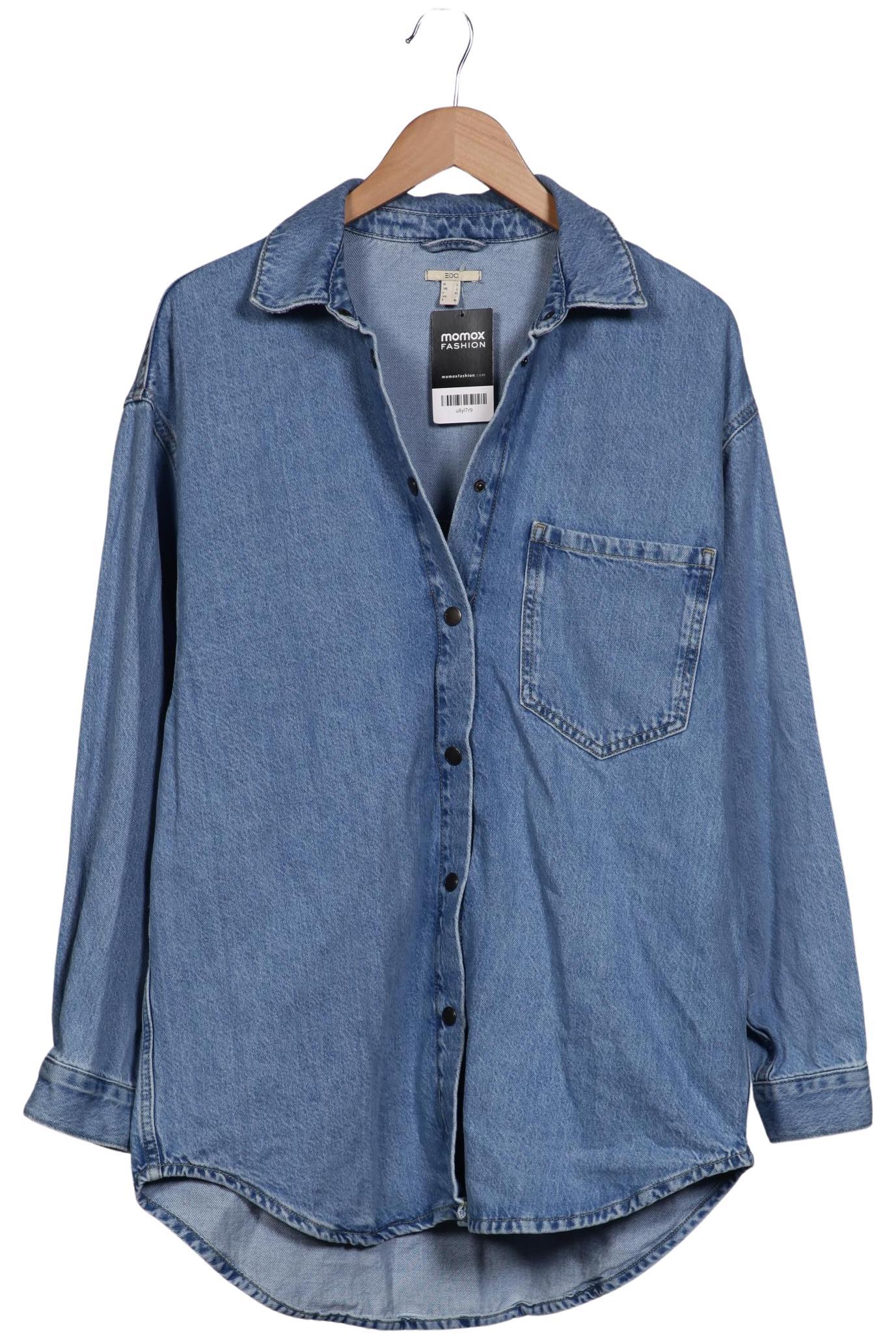 

edc by Esprit Damen Jacke, blau, Gr. 36