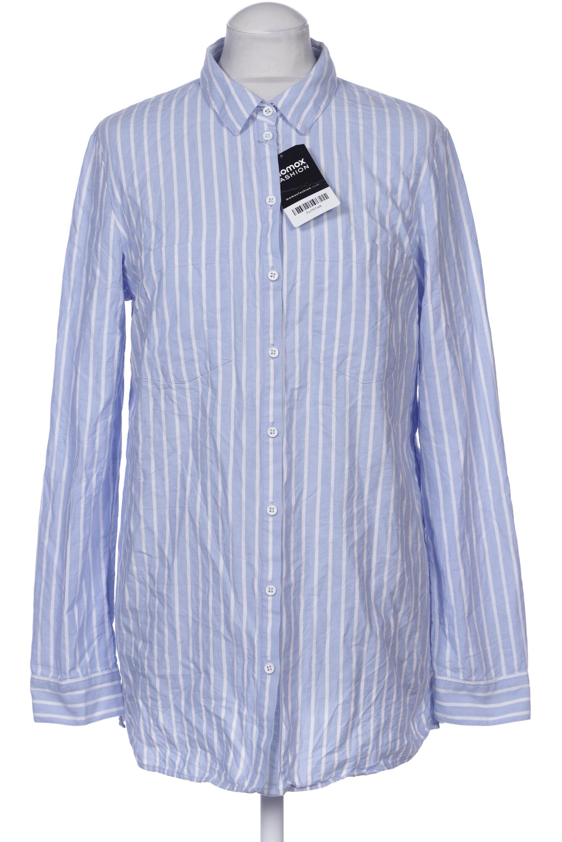 

edc by Esprit Damen Bluse, blau, Gr. 38
