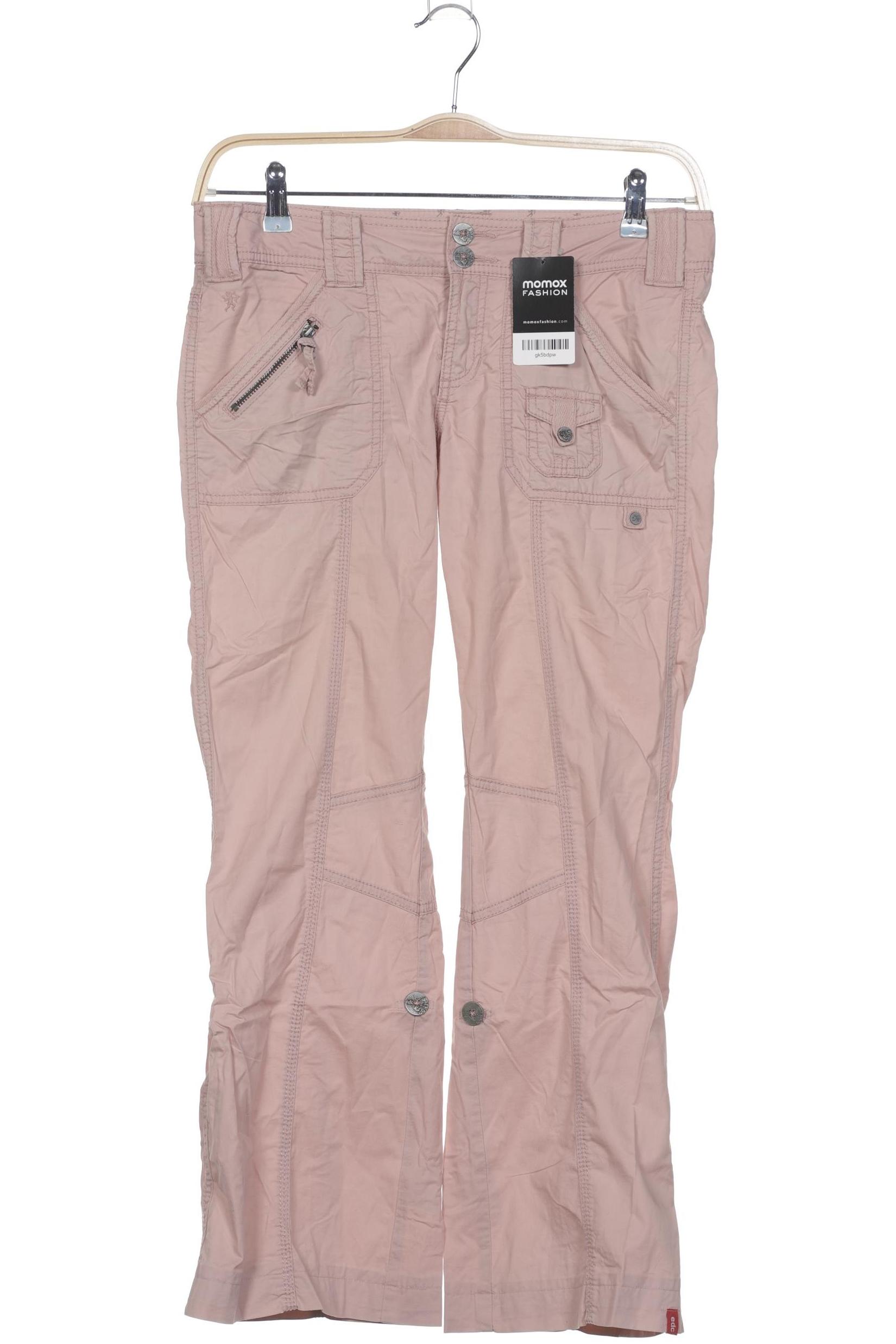 

edc by Esprit Damen Stoffhose, pink, Gr. 36