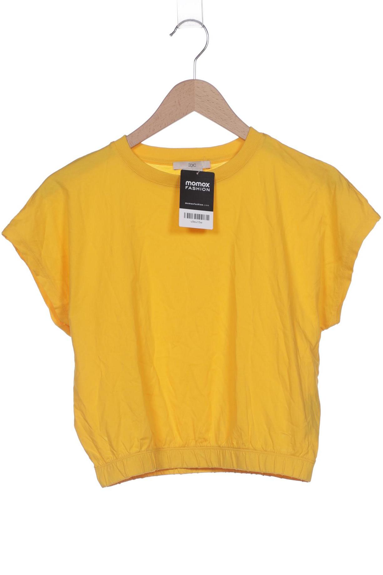 

edc by Esprit Damen T-Shirt, orange, Gr. 34
