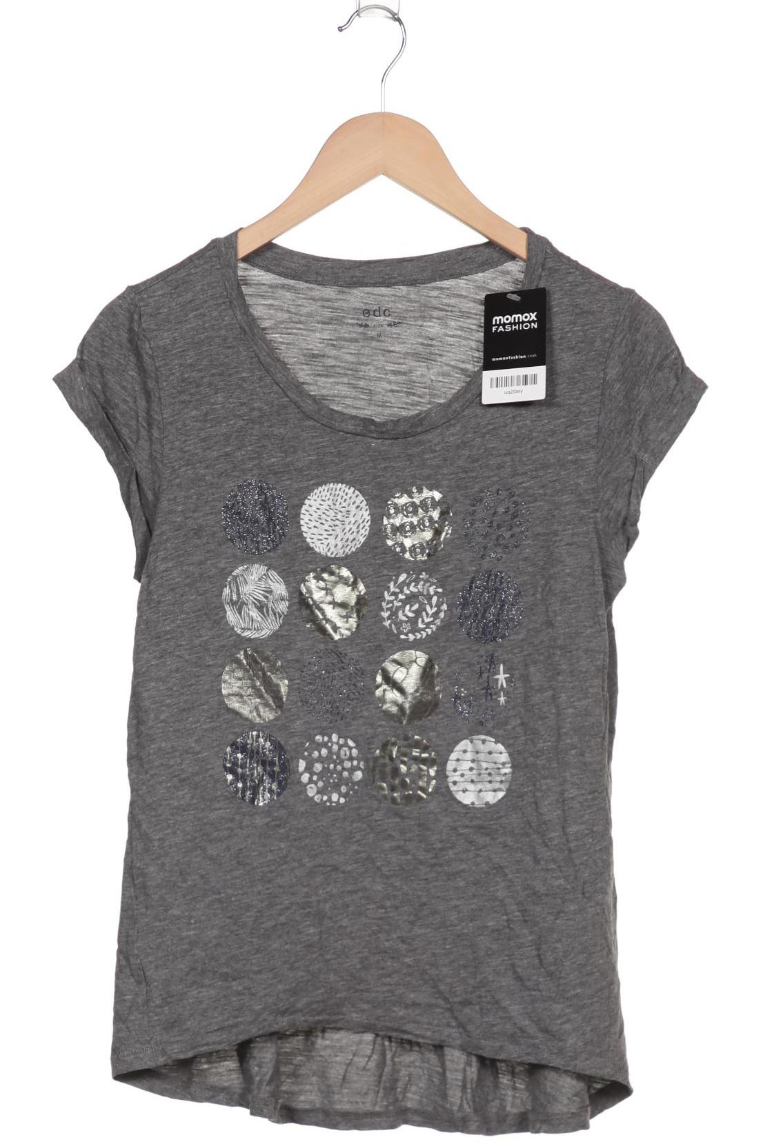 

edc by Esprit Damen T-Shirt, grau