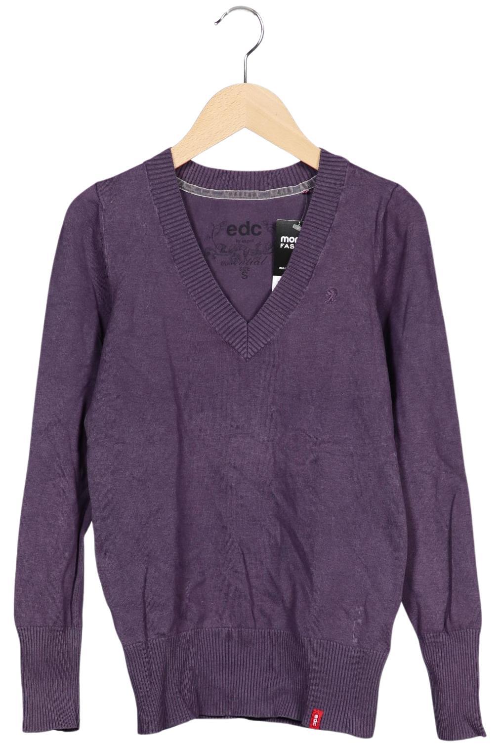 

edc by Esprit Damen Pullover, flieder, Gr. 36