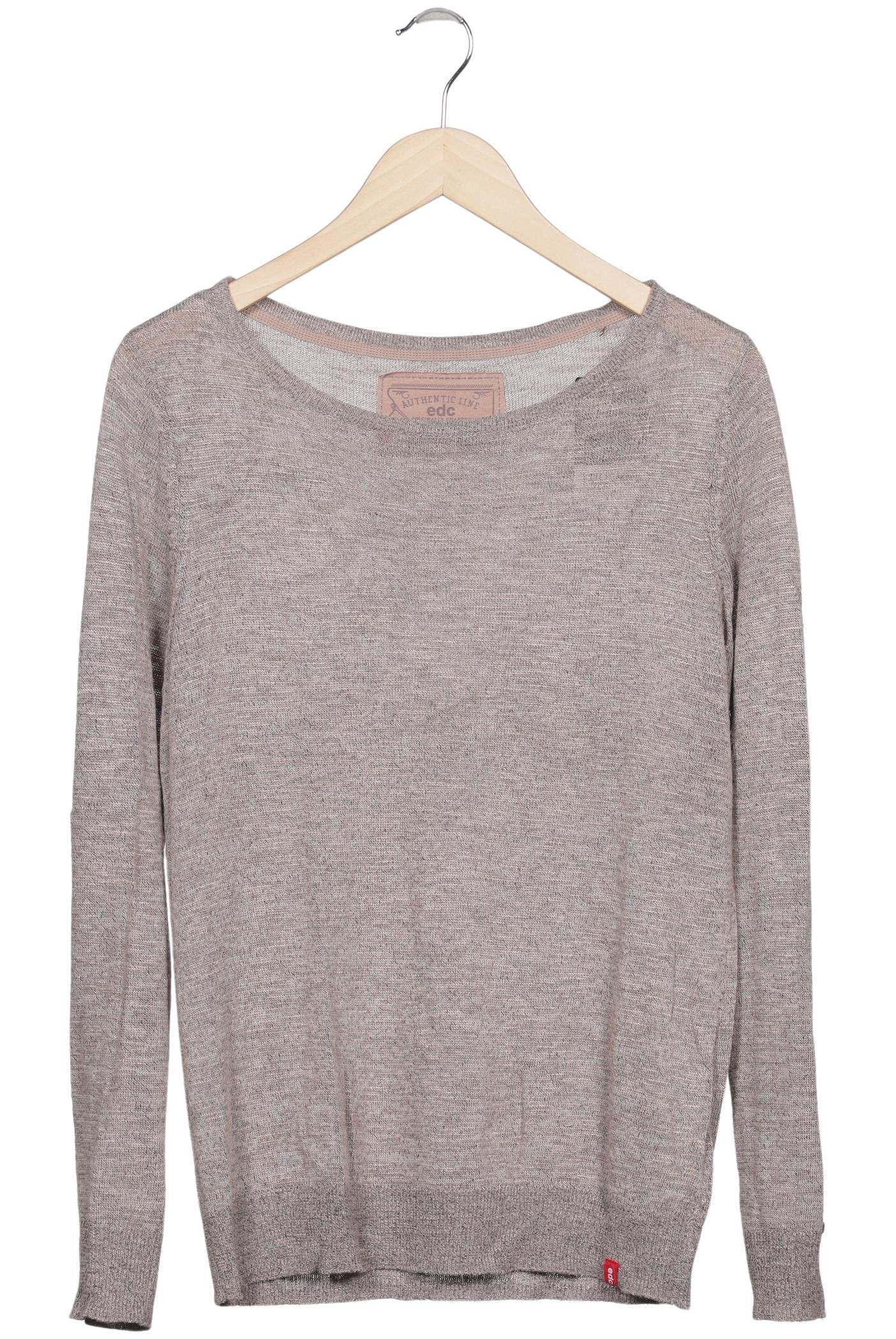 

edc by Esprit Damen Pullover, grau, Gr. 44