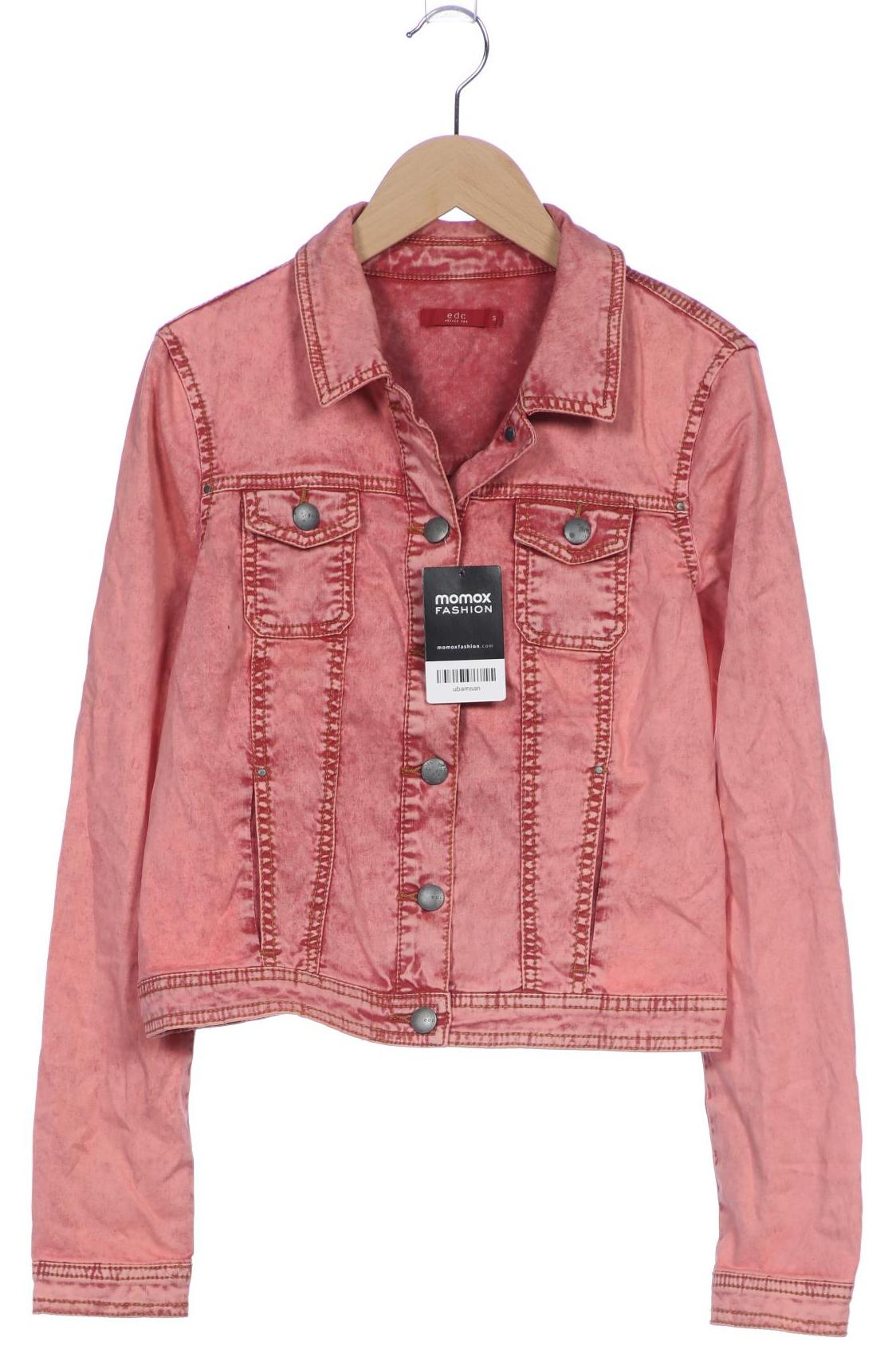 

edc by Esprit Damen Jacke, pink, Gr. 36
