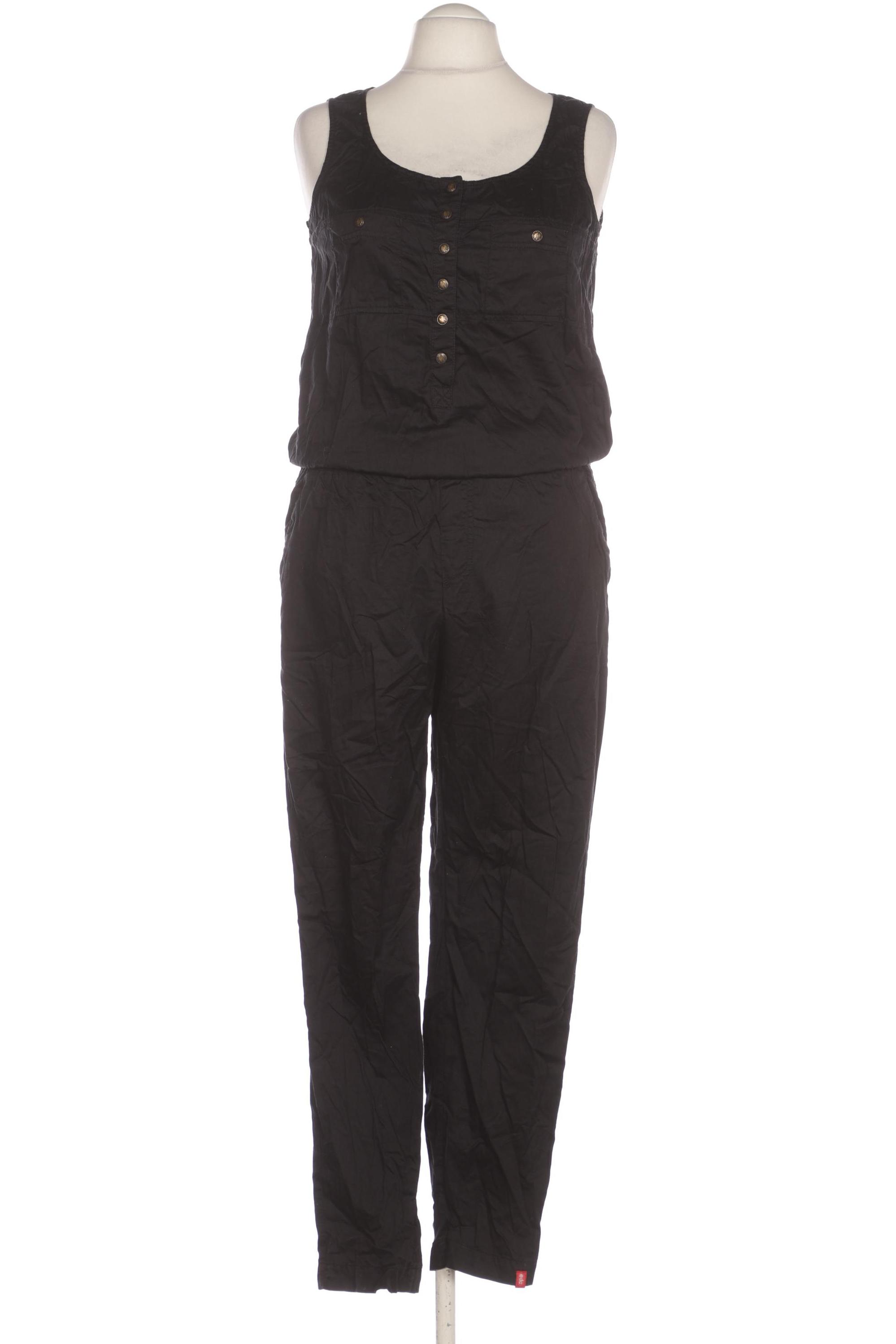 

edc by Esprit Damen Jumpsuit/Overall, schwarz, Gr. 44