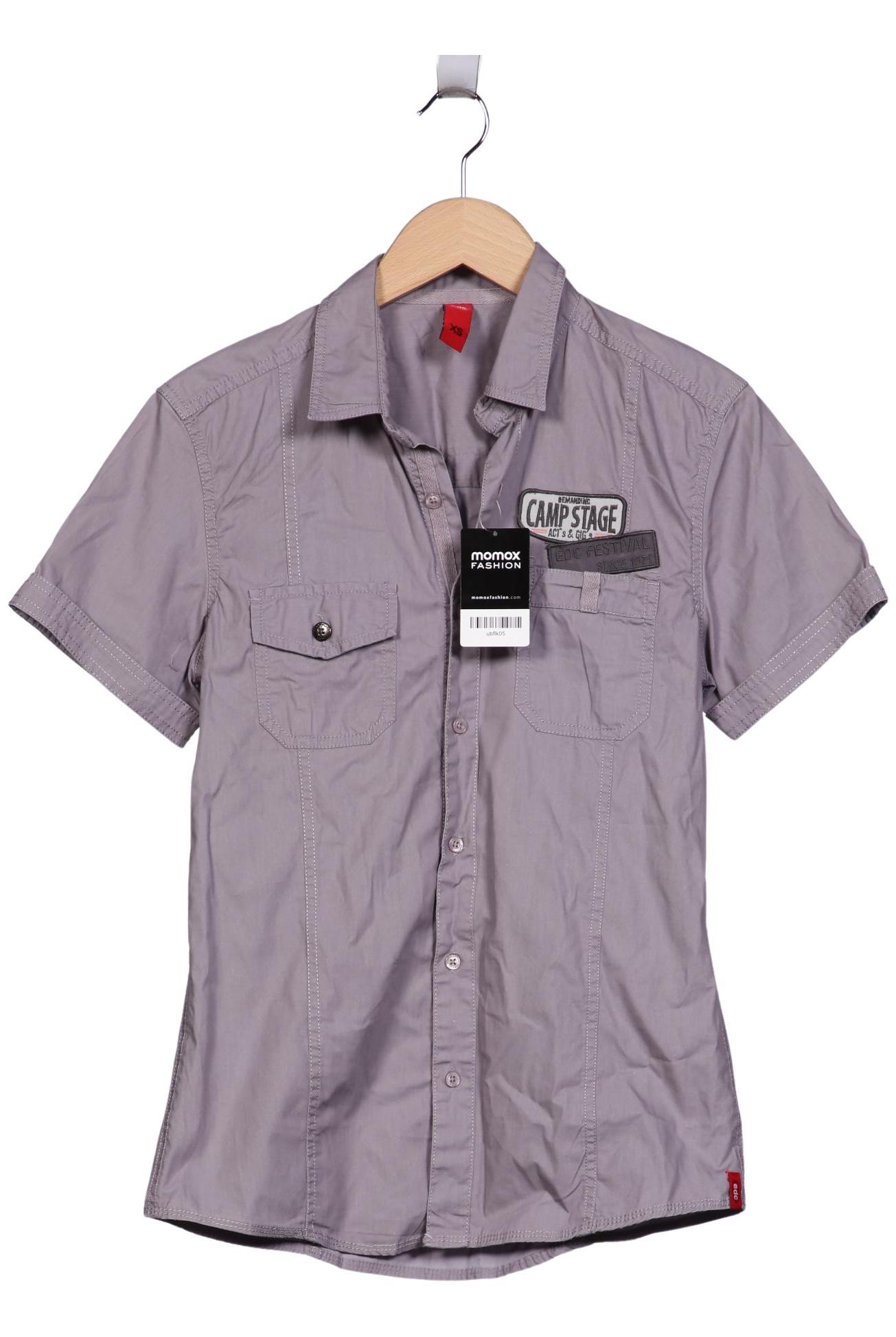 Thumbnail - edc by Esprit Herren Hemd, grau, Gr. 44