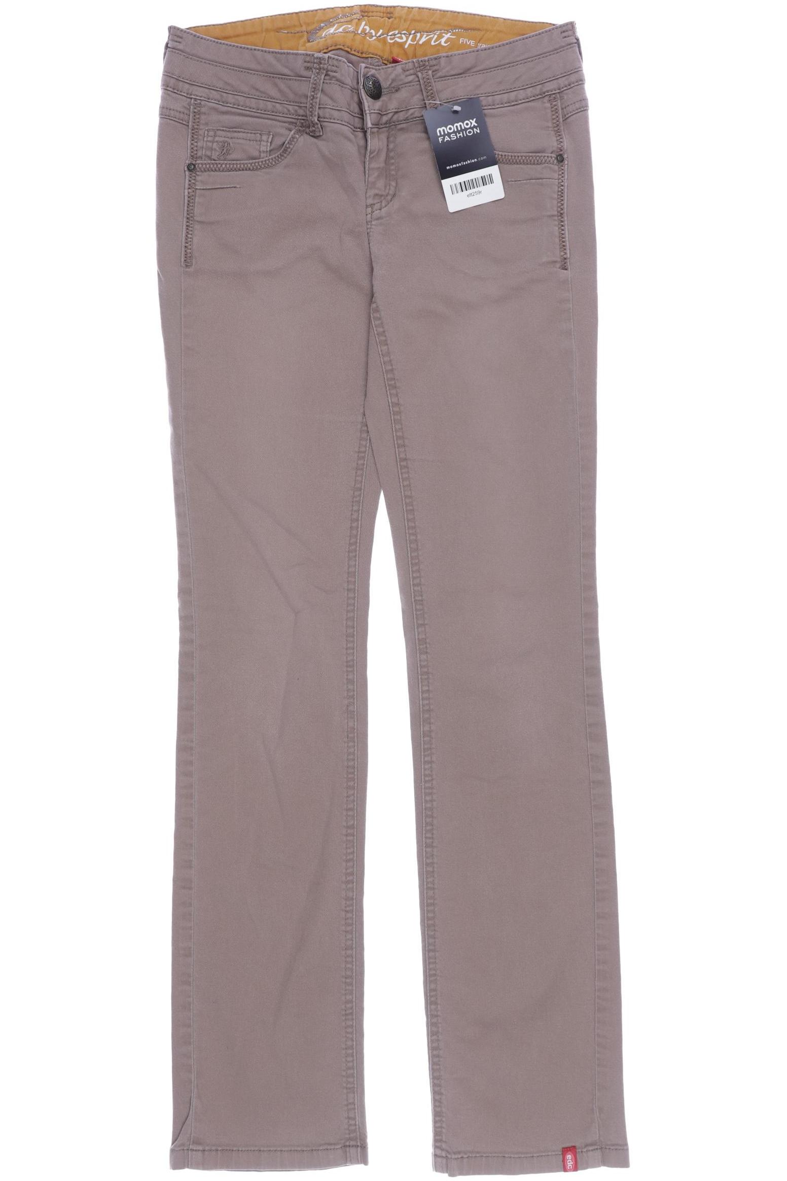 

edc by Esprit Damen Jeans, beige, Gr. 34