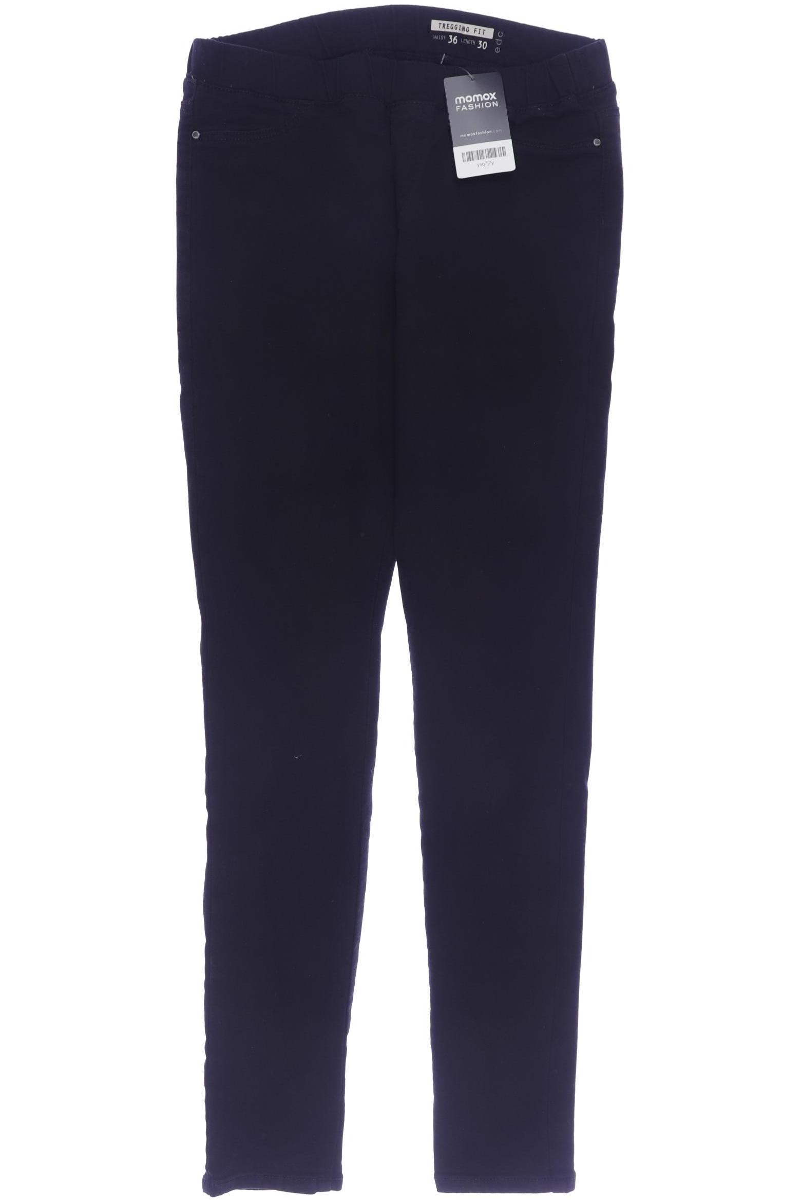 

edc by Esprit Damen Jeans, schwarz, Gr. 36