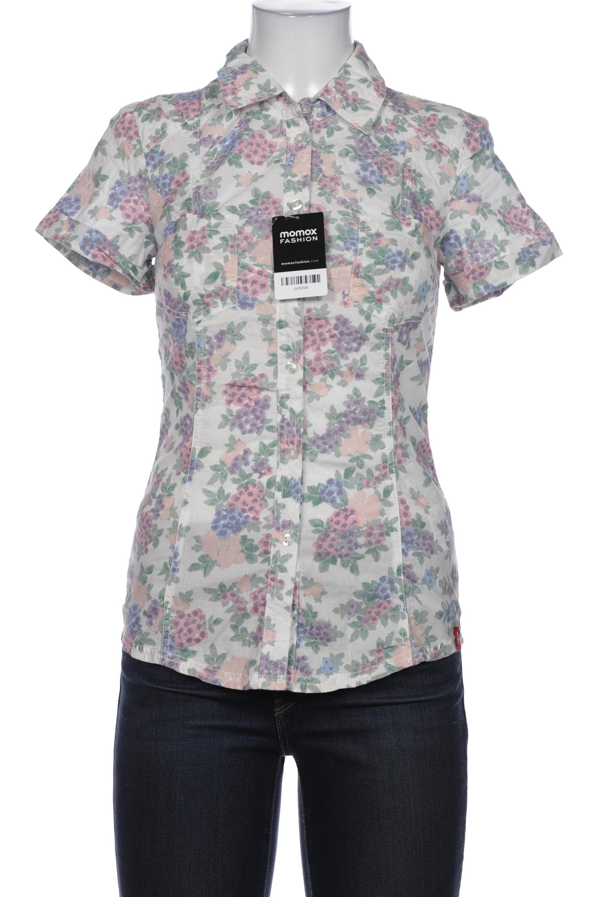 

edc by Esprit Damen Bluse, weiß, Gr. 36