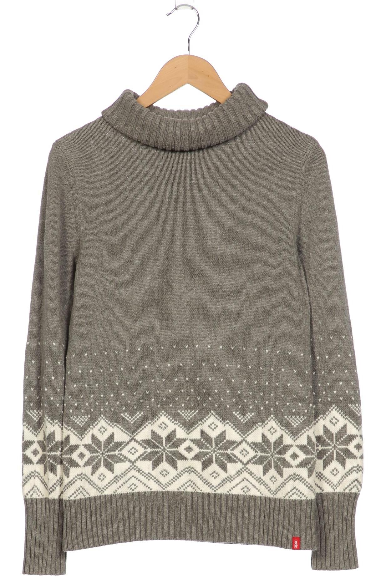 

edc by Esprit Damen Pullover, grau, Gr. 44