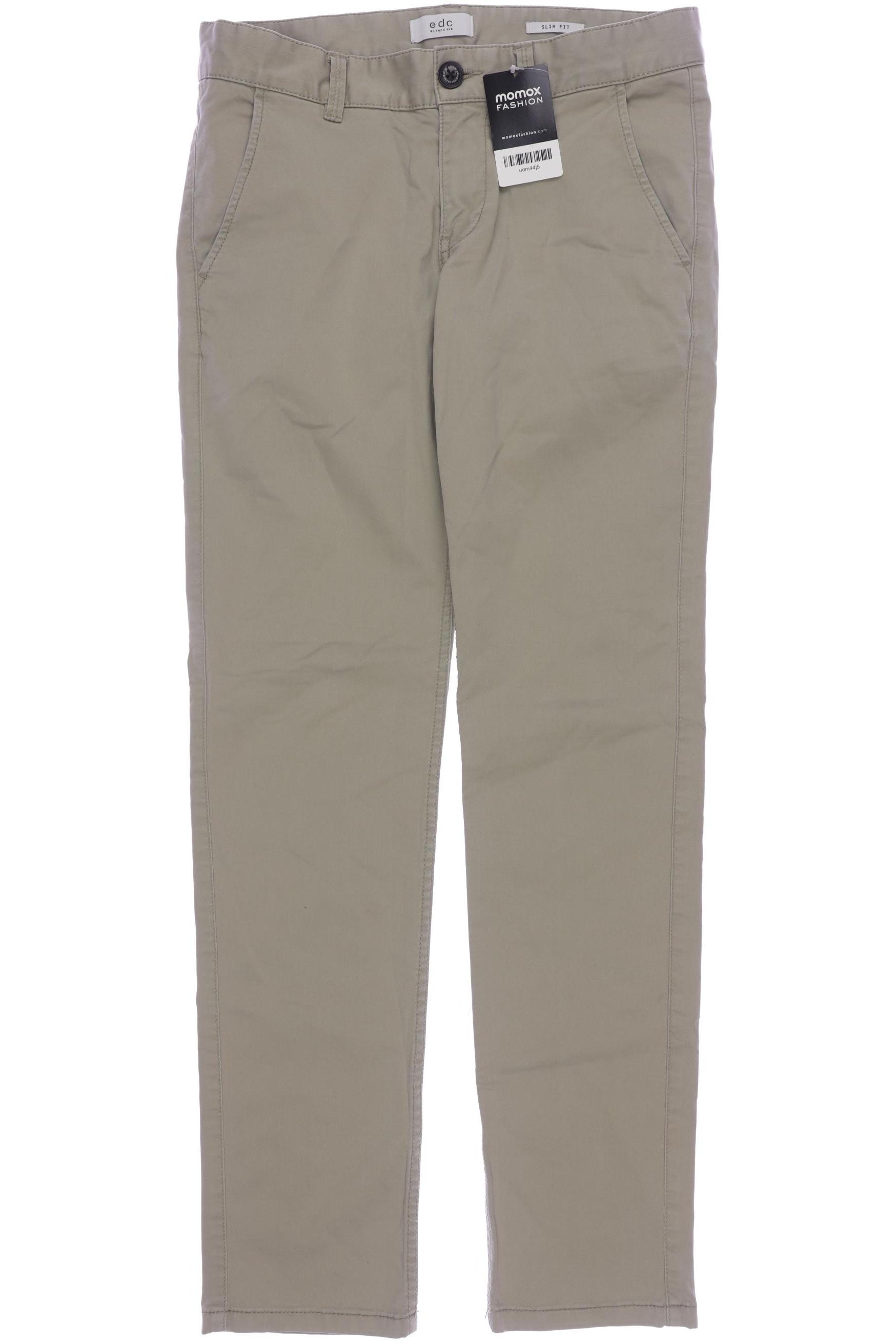 

edc by Esprit Herren Stoffhose, beige, Gr. 29