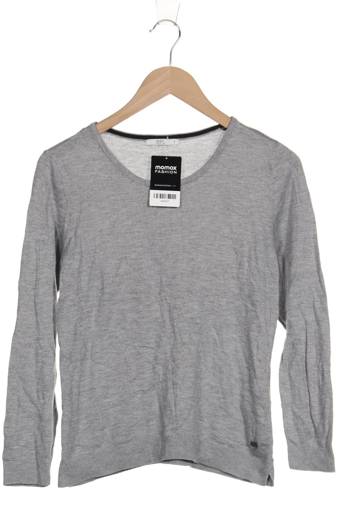 

edc by Esprit Damen Pullover, grau, Gr. 36