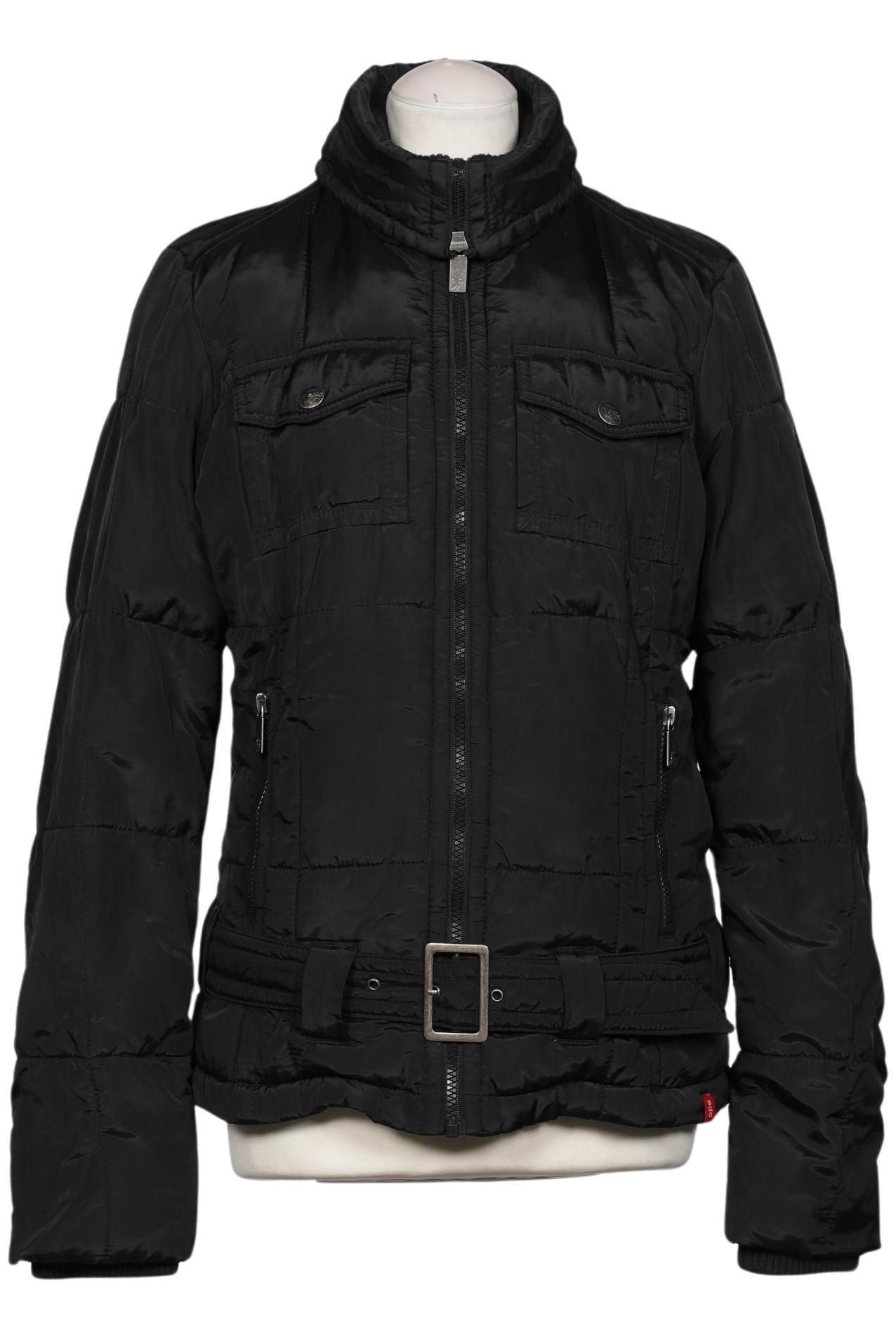 

edc by Esprit Damen Jacke, schwarz, Gr. 38