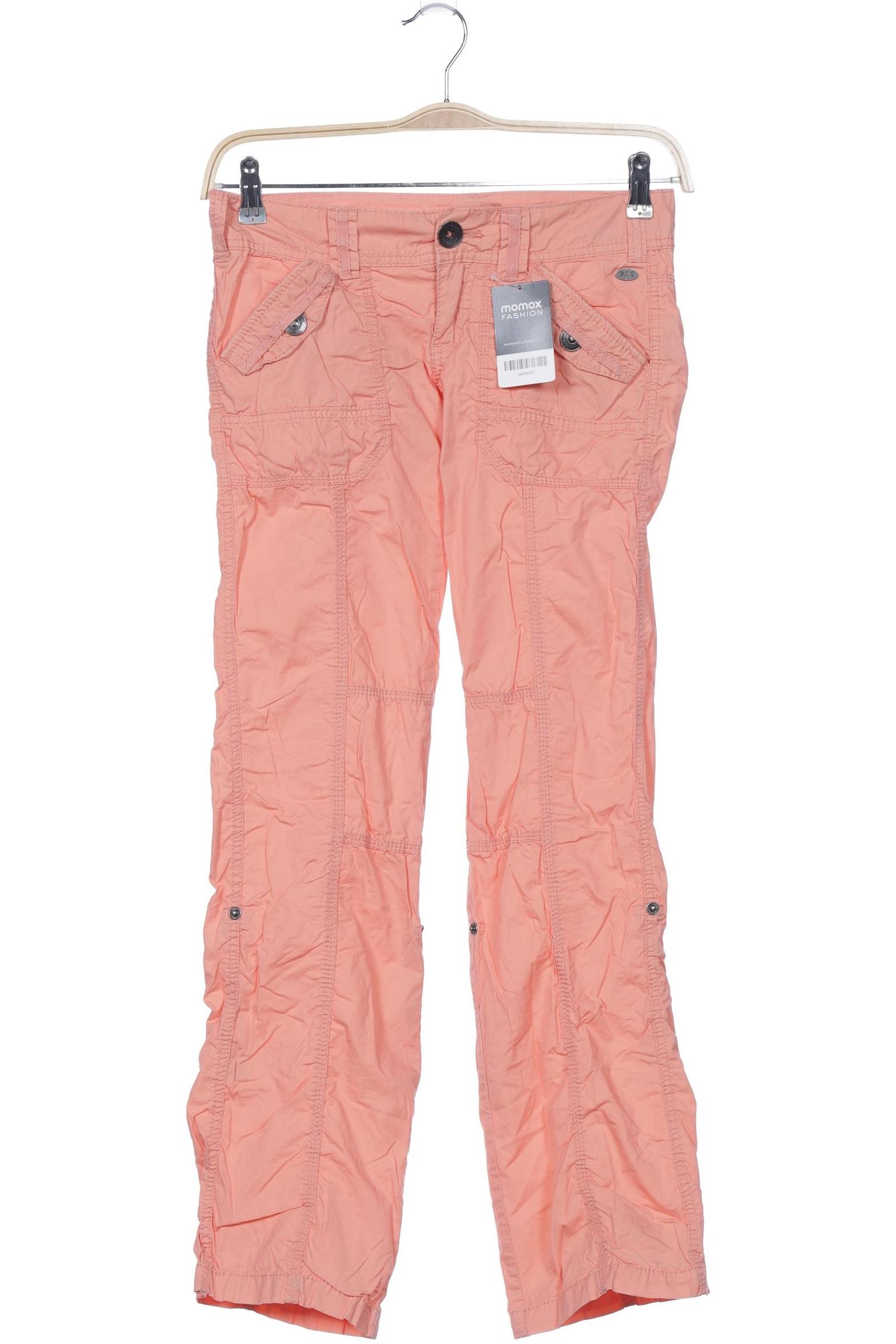 

edc by Esprit Damen Stoffhose, orange, Gr. 32