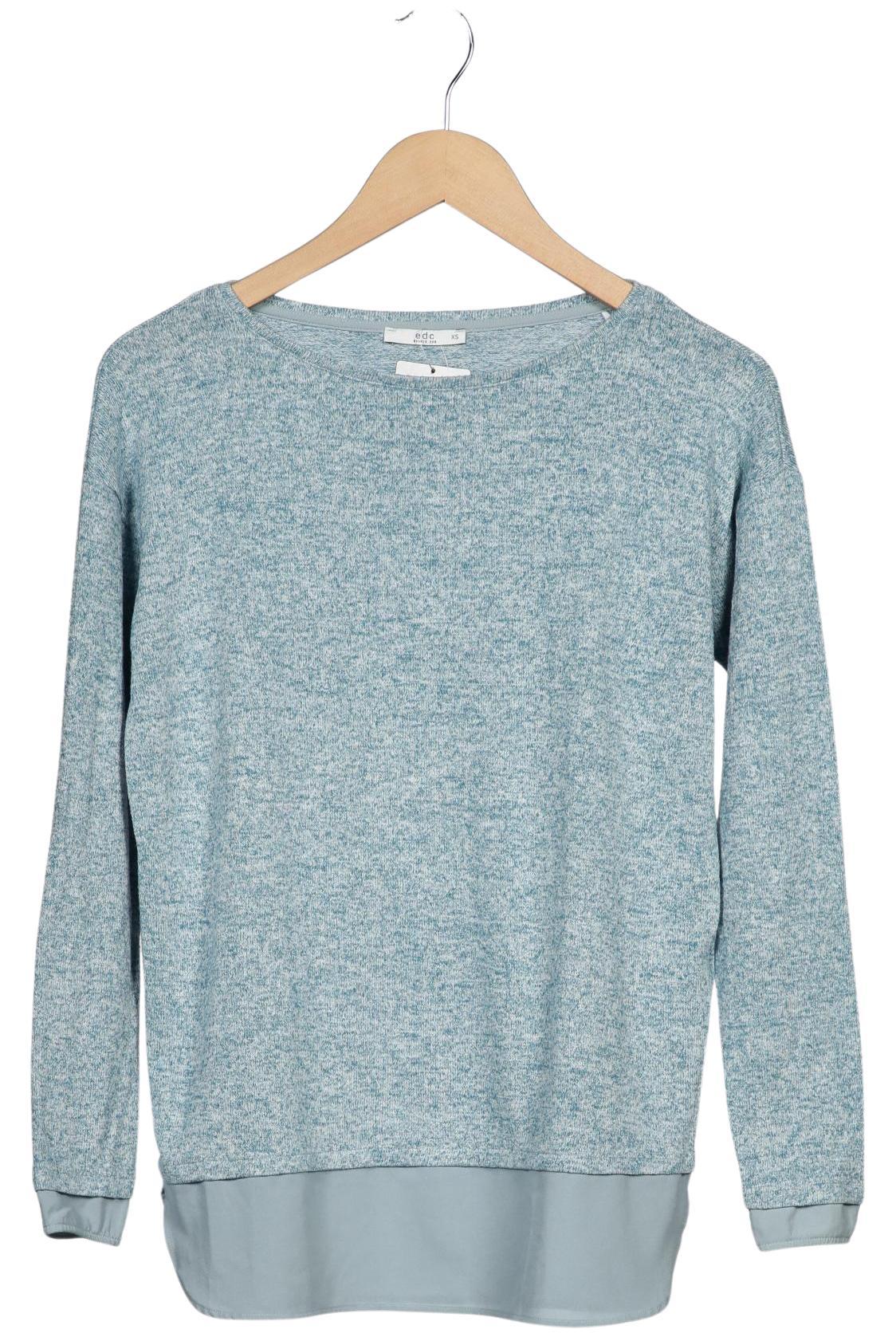 

edc by Esprit Damen Pullover, hellblau, Gr. 34
