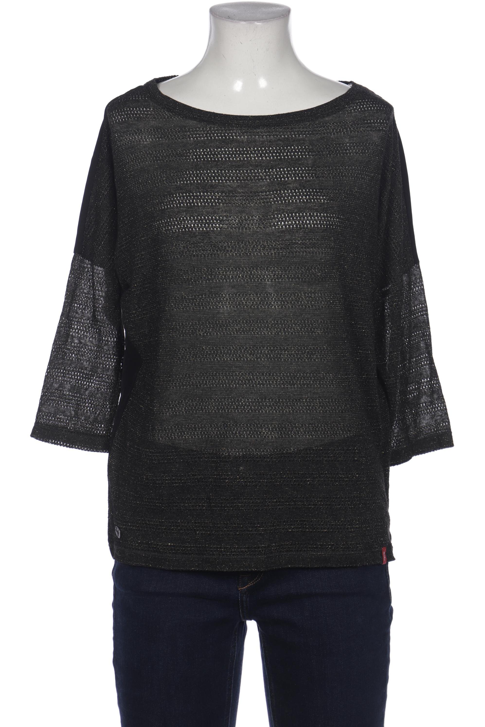 

edc by Esprit Damen Bluse, schwarz, Gr. 36