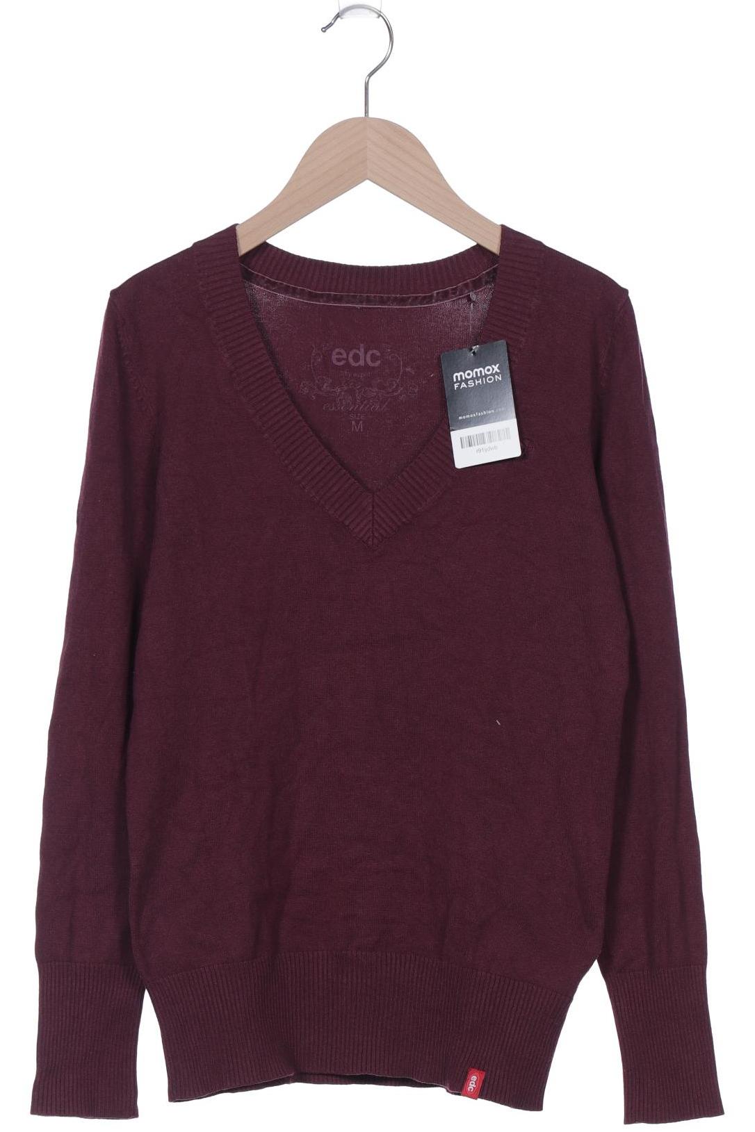 

edc by Esprit Damen Pullover, bordeaux, Gr. 38