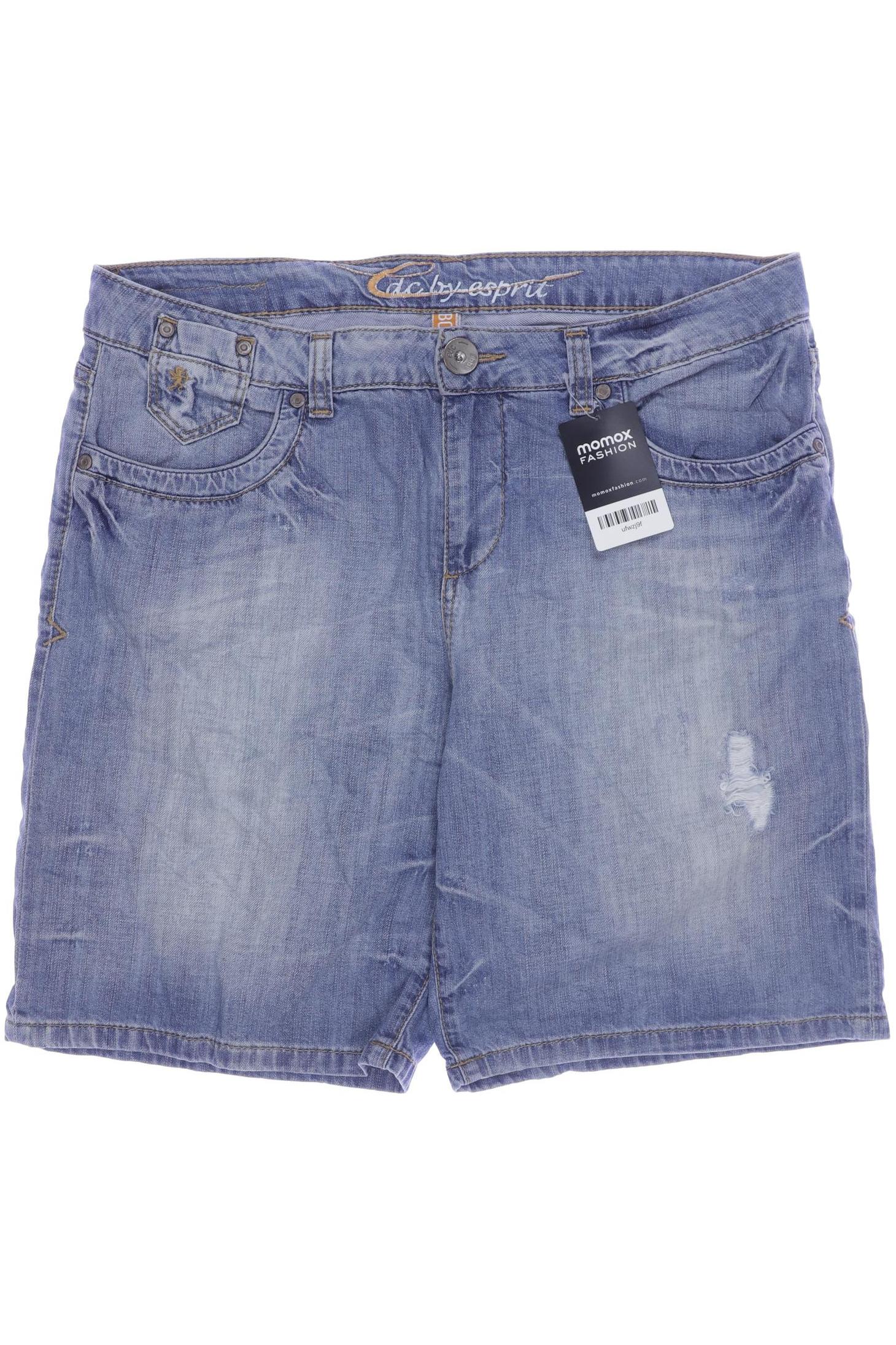 

edc by Esprit Damen Shorts, blau, Gr. 42