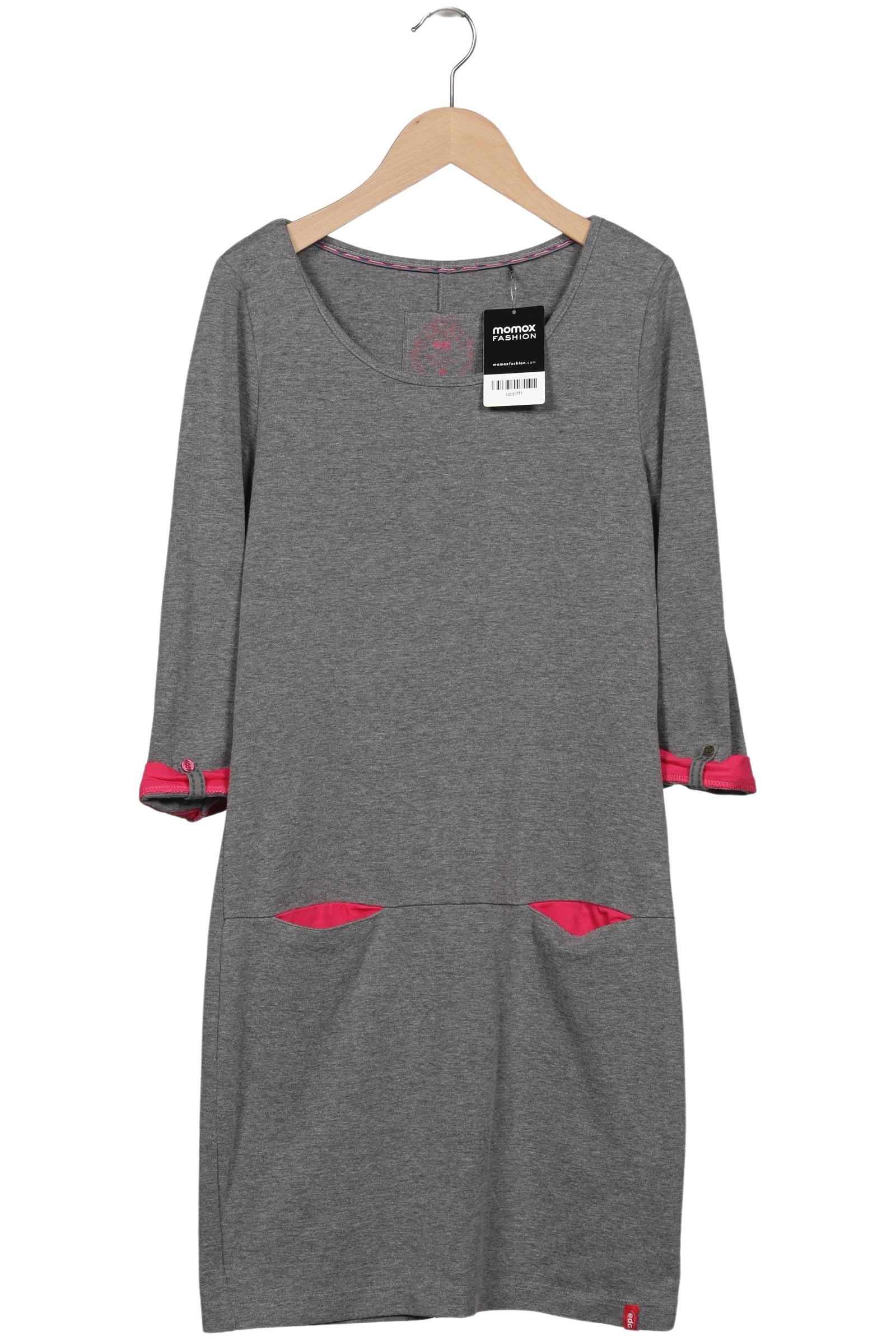 

edc by Esprit Damen Kleid, grau, Gr. 38