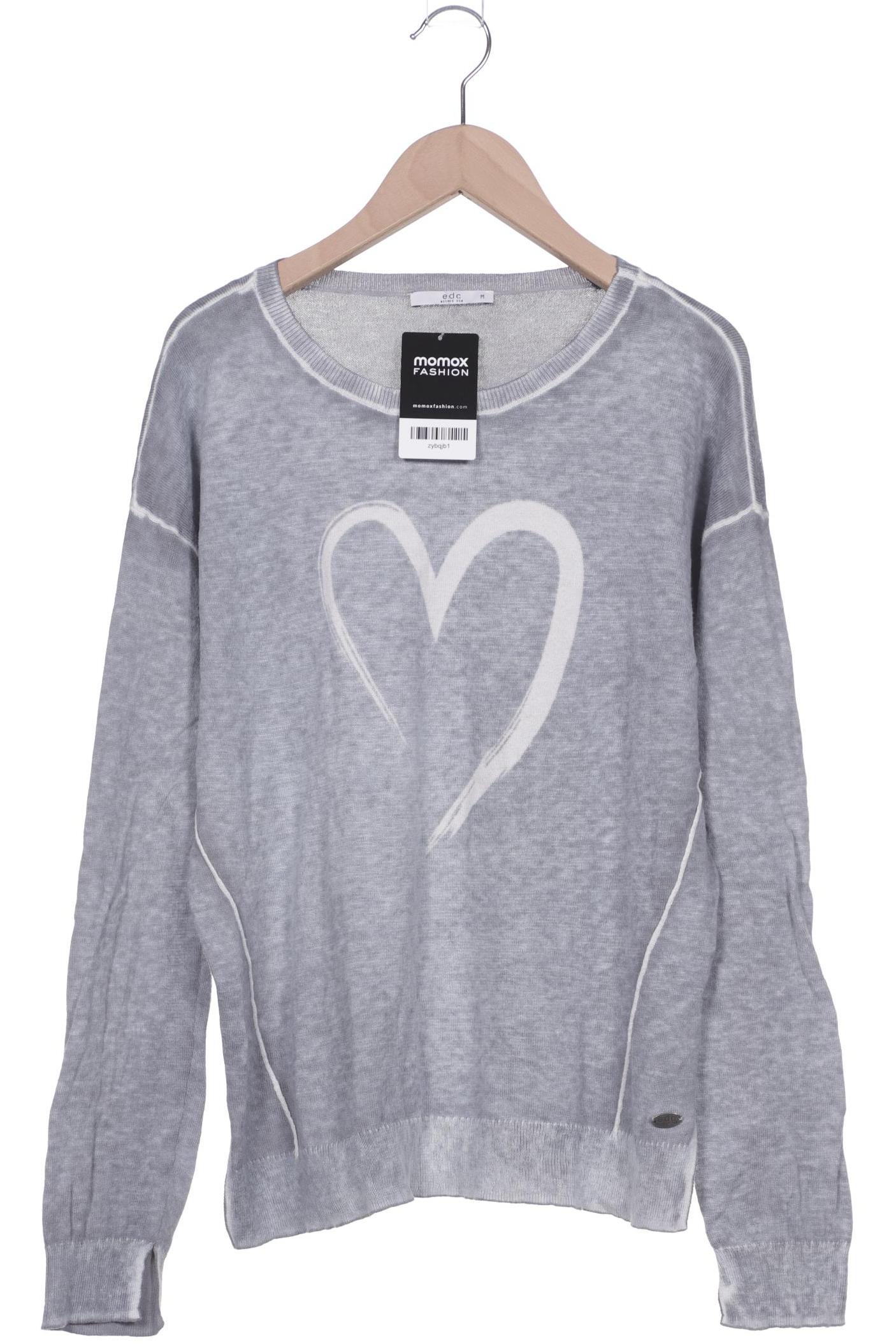 

edc by Esprit Damen Pullover, blau, Gr. 38
