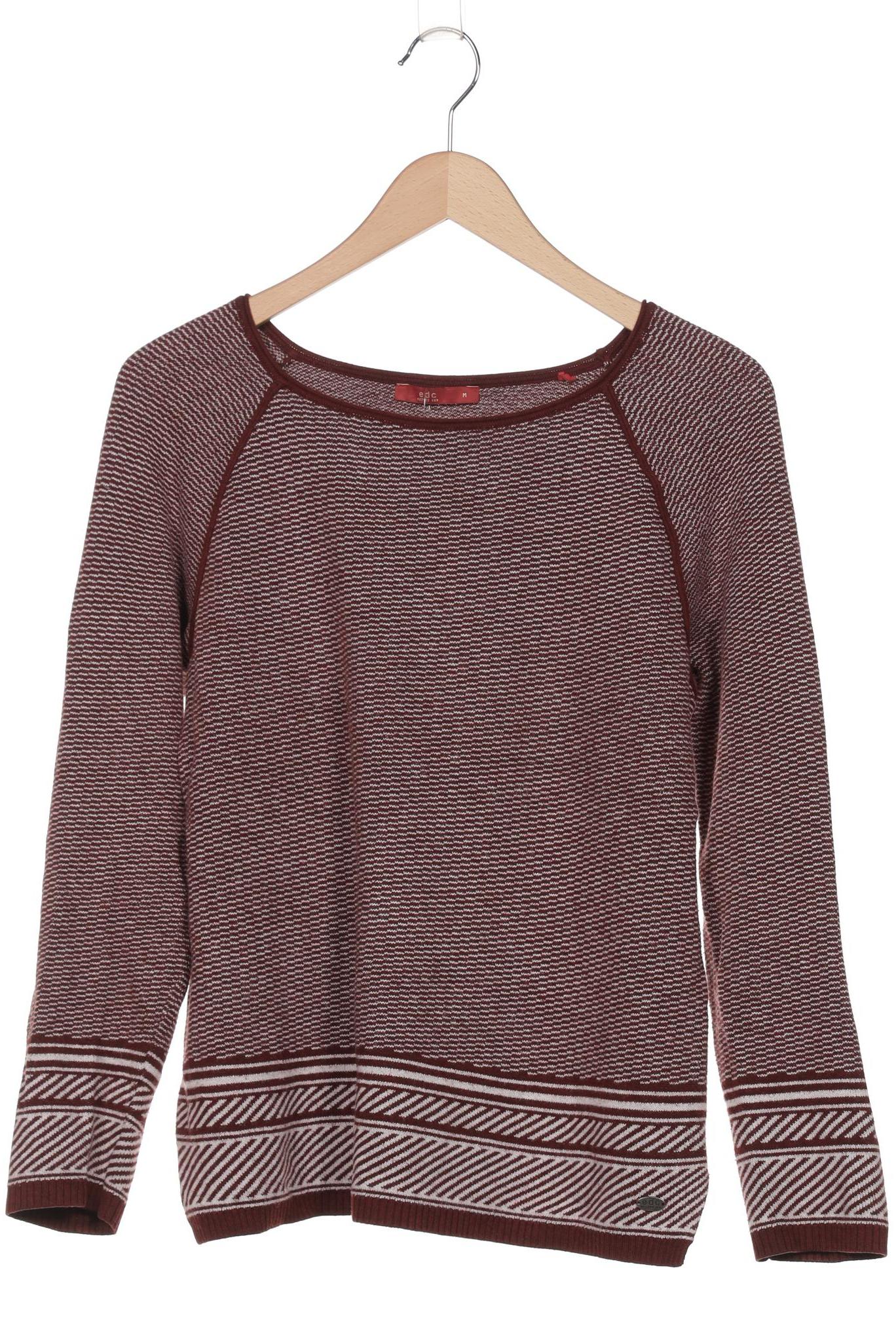 

edc by Esprit Damen Pullover, bordeaux, Gr. 38