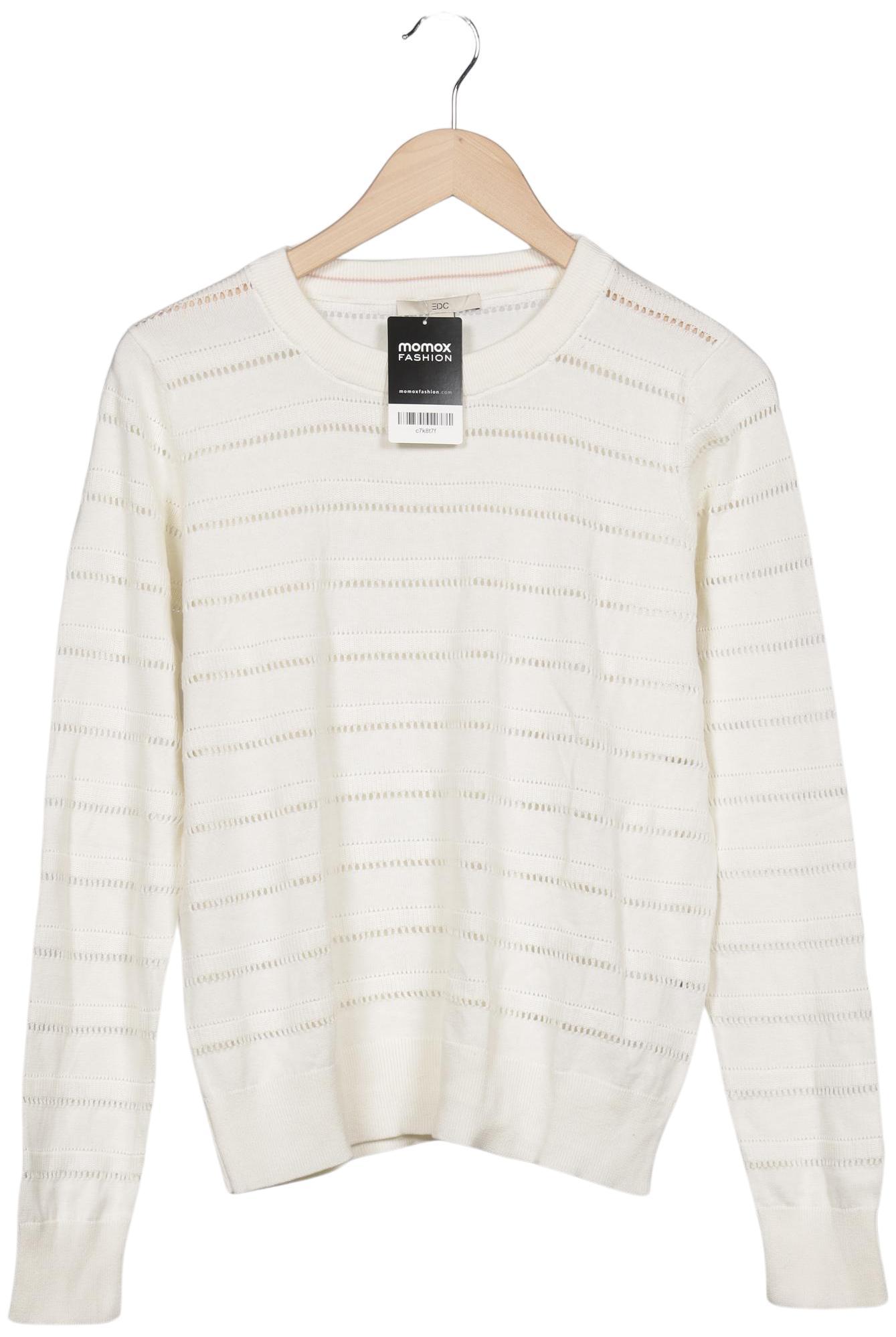 

edc by Esprit Damen Pullover, cremeweiß, Gr. 42