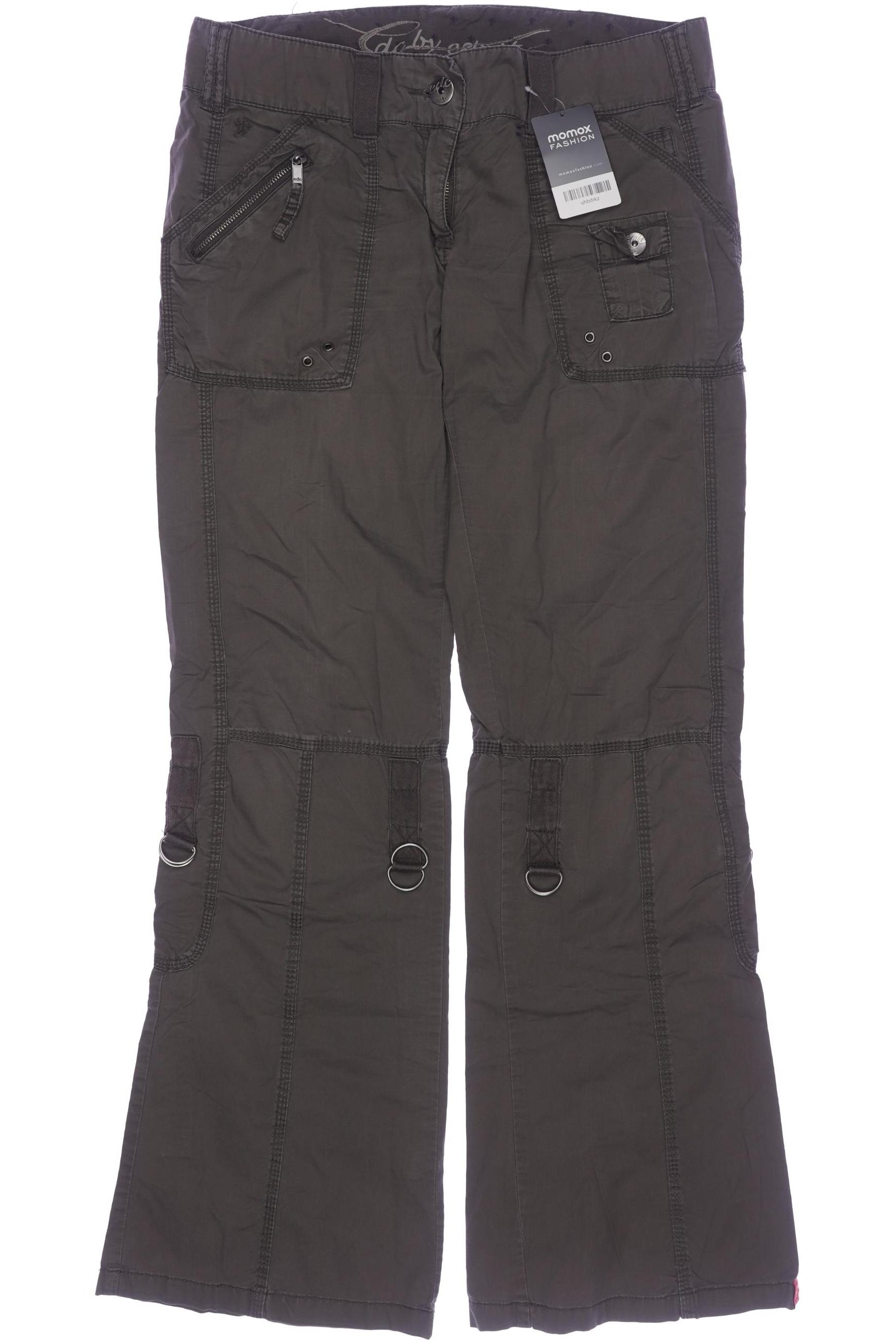 

edc by Esprit Damen Stoffhose, braun, Gr. 40