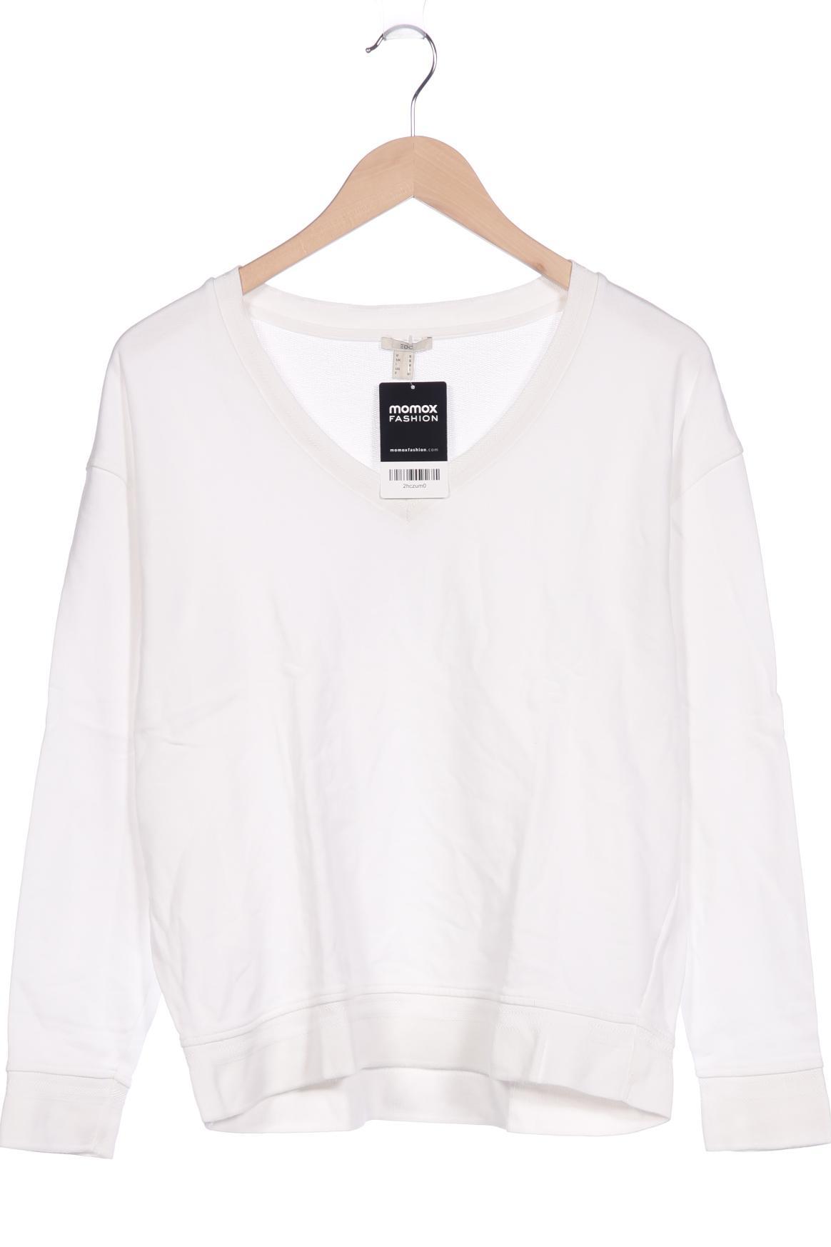 

edc by Esprit Damen Sweatshirt, weiß, Gr. 36