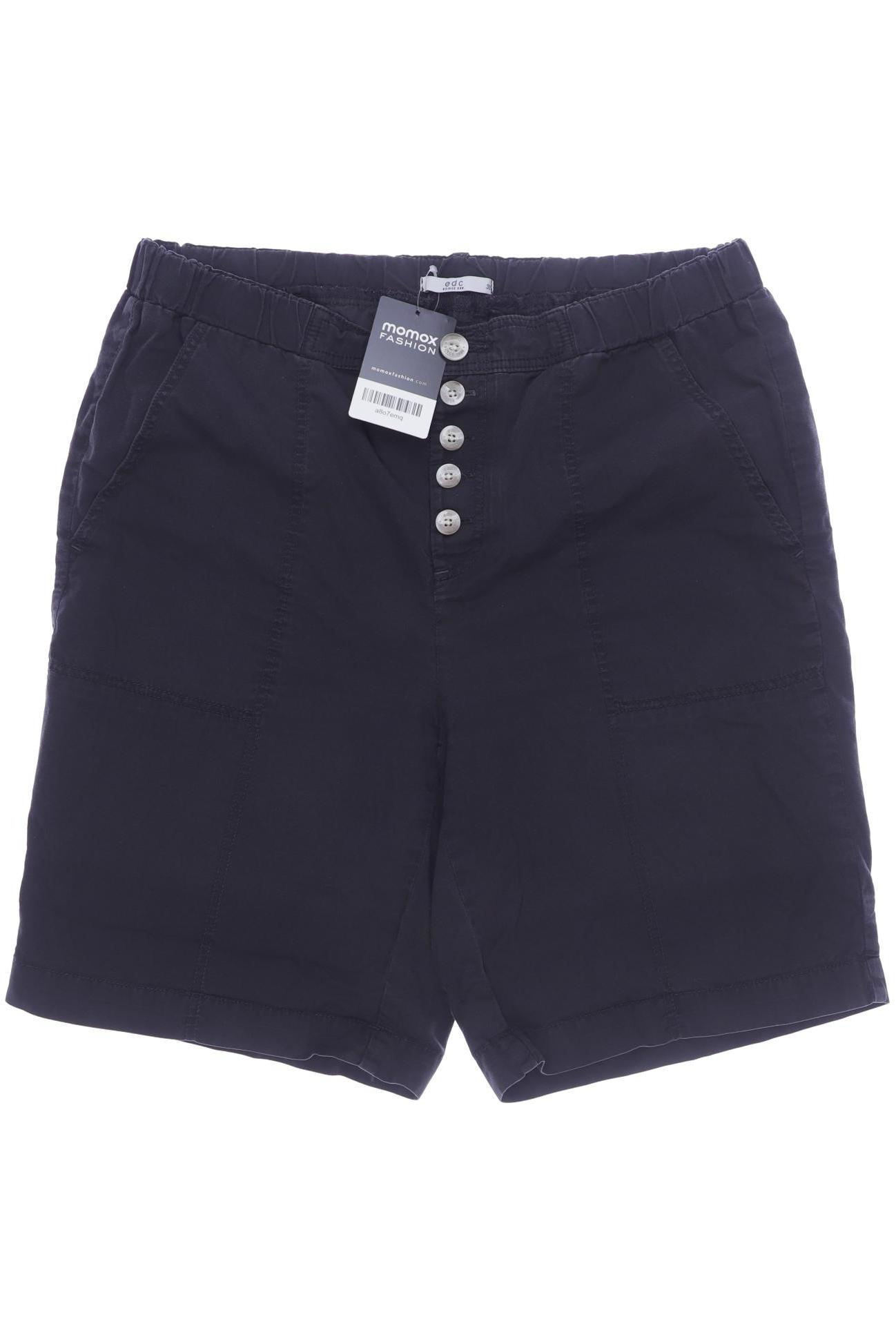 

edc by Esprit Damen Shorts, schwarz, Gr. 38